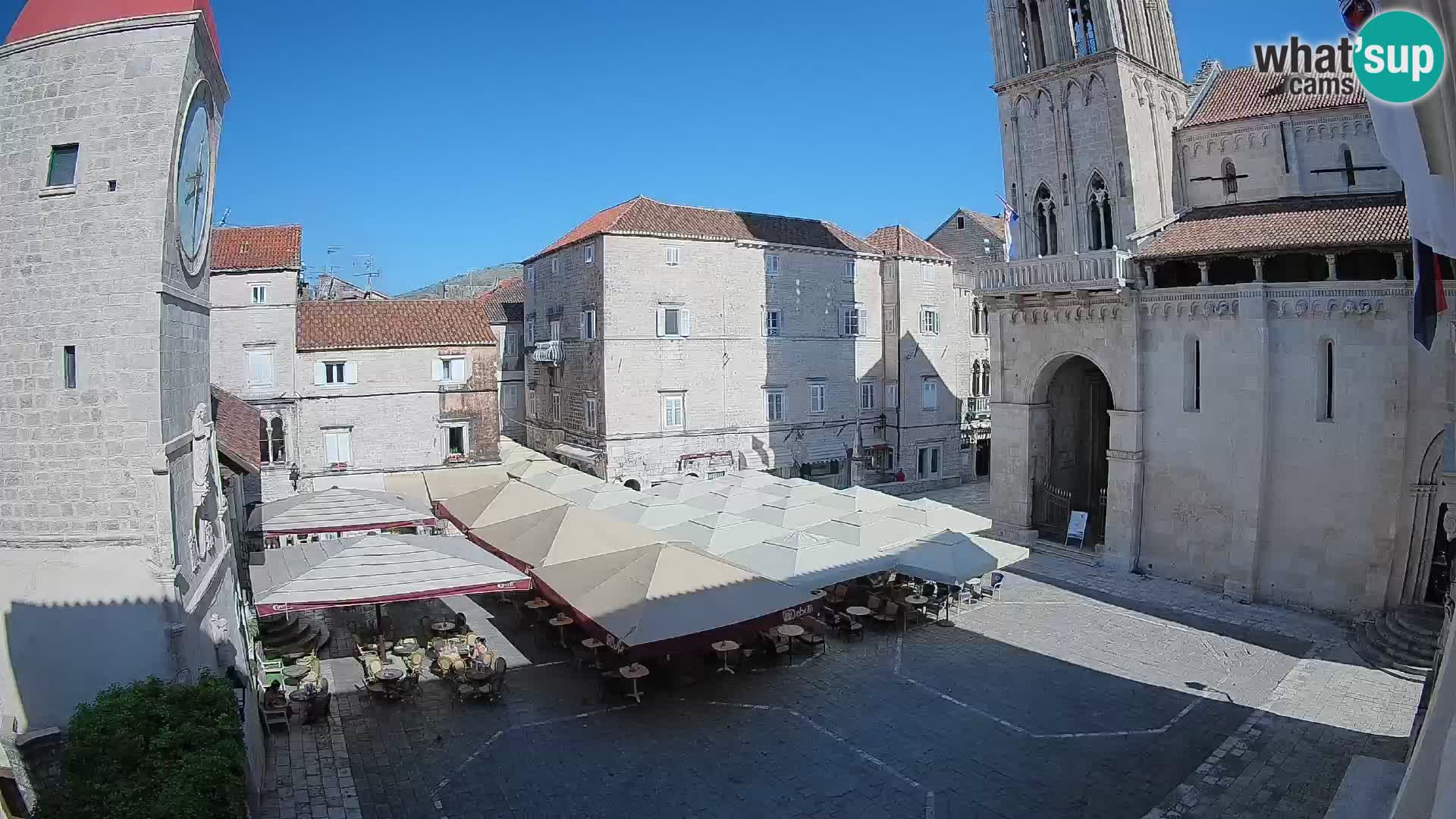 Cámara web en vivo Trogir – Catedral de San Lorenzo – Livecam Croacia
