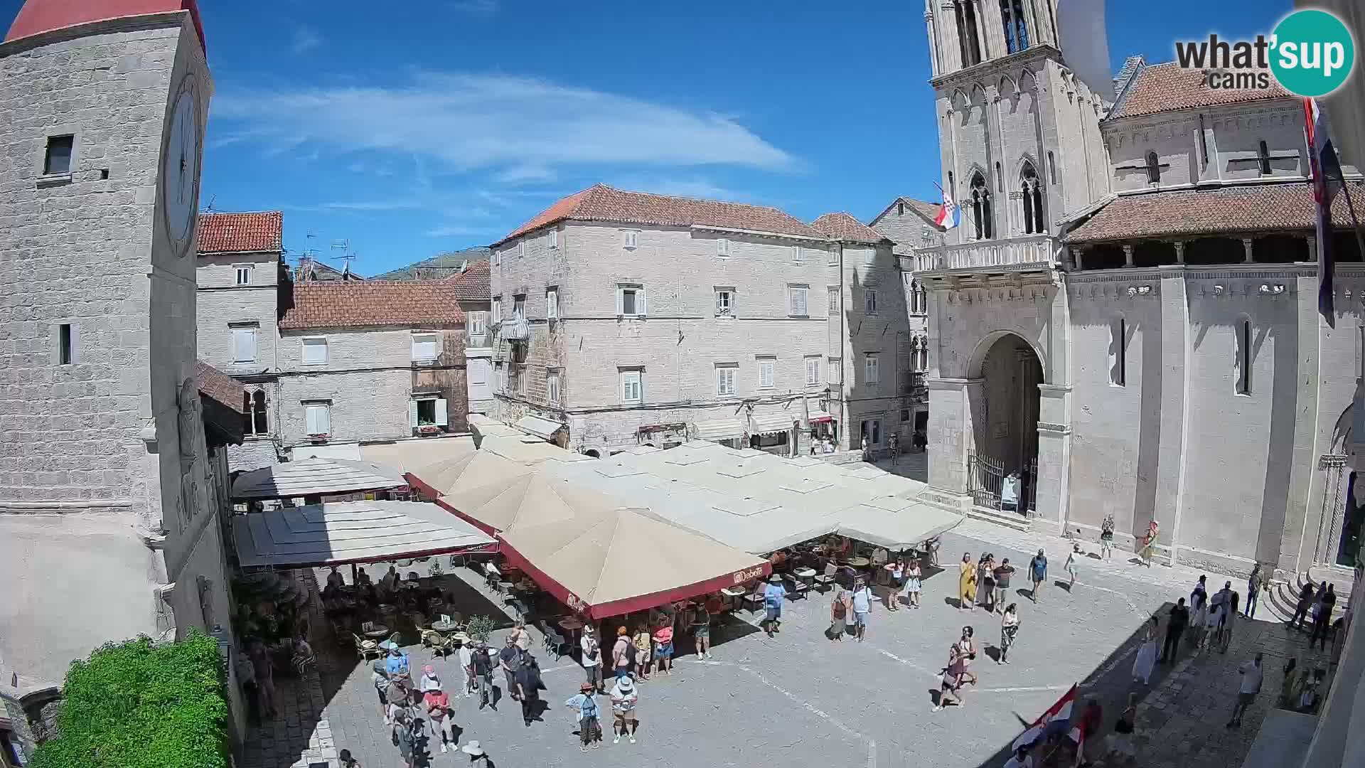 Cámara web en vivo Trogir – Catedral de San Lorenzo – Livecam Croacia