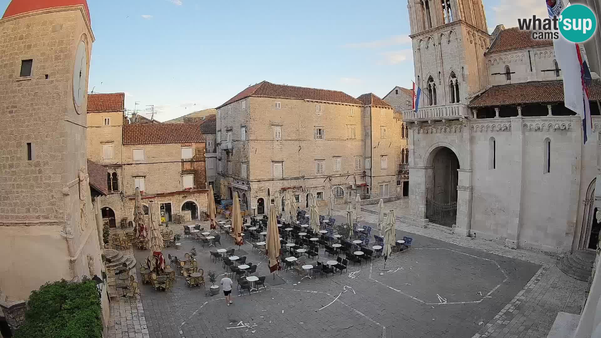 Cámara web en vivo Trogir – Catedral de San Lorenzo – Livecam Croacia