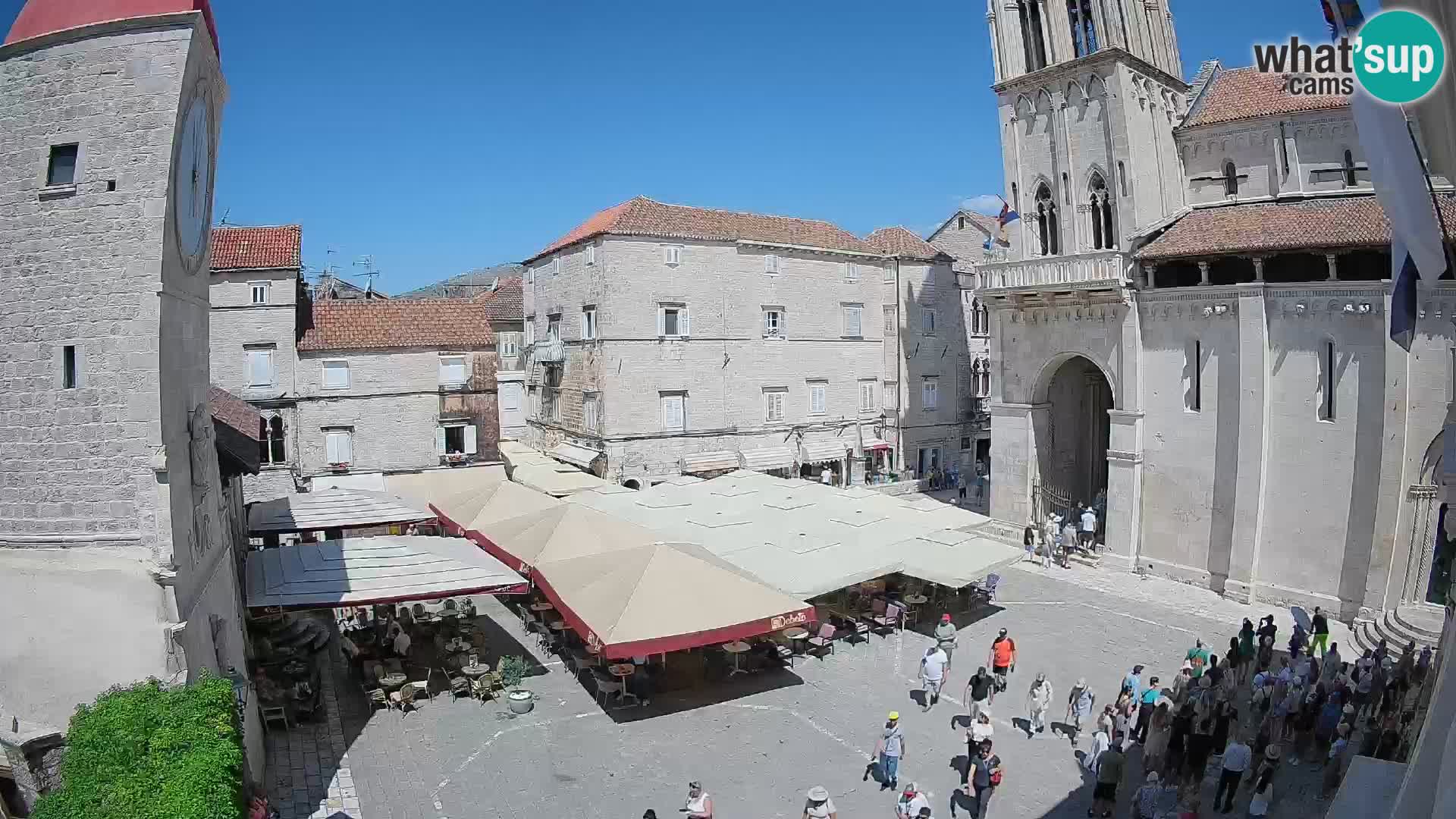 Live Webcam Trogir – Cathedral of St. Lawrence – Livecam Croatia