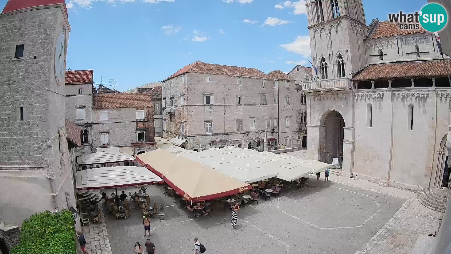 Cámara web en vivo Trogir – Catedral de San Lorenzo – Livecam Croacia