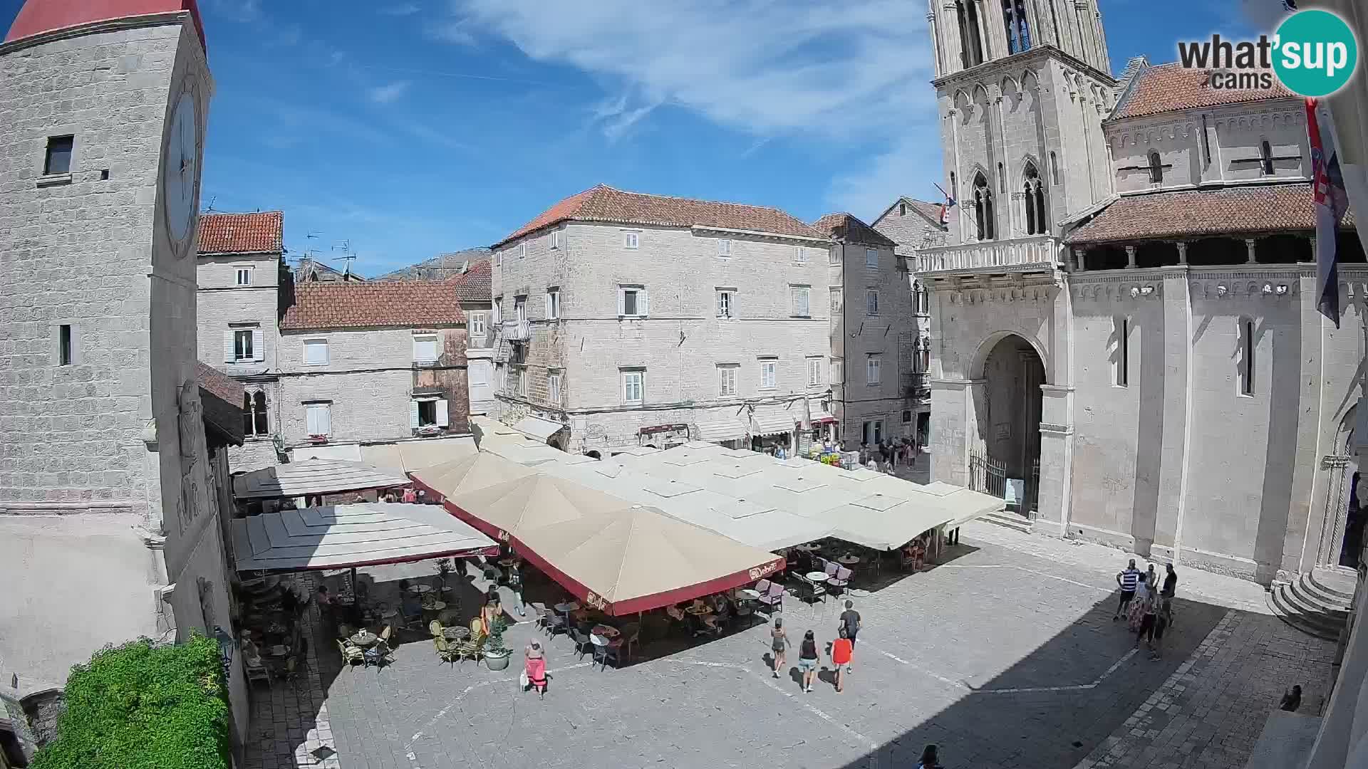Cámara web en vivo Trogir – Catedral de San Lorenzo – Livecam Croacia