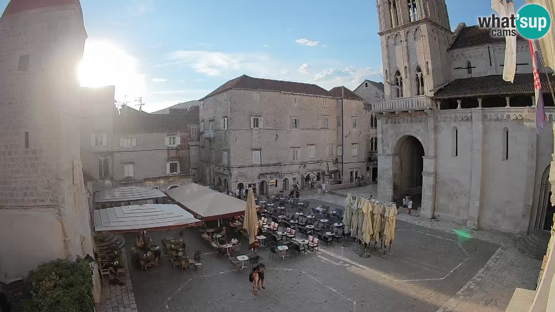 Cámara web en vivo Trogir – Catedral de San Lorenzo – Livecam Croacia