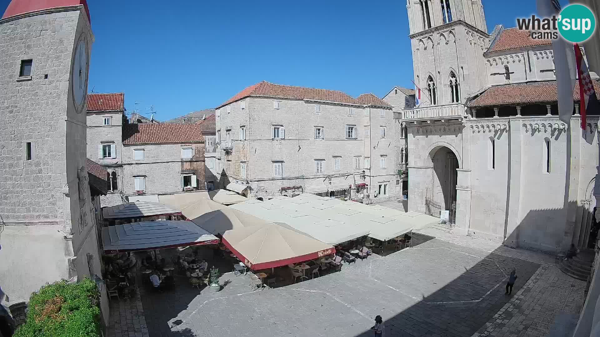 Cámara web en vivo Trogir – Catedral de San Lorenzo – Livecam Croacia