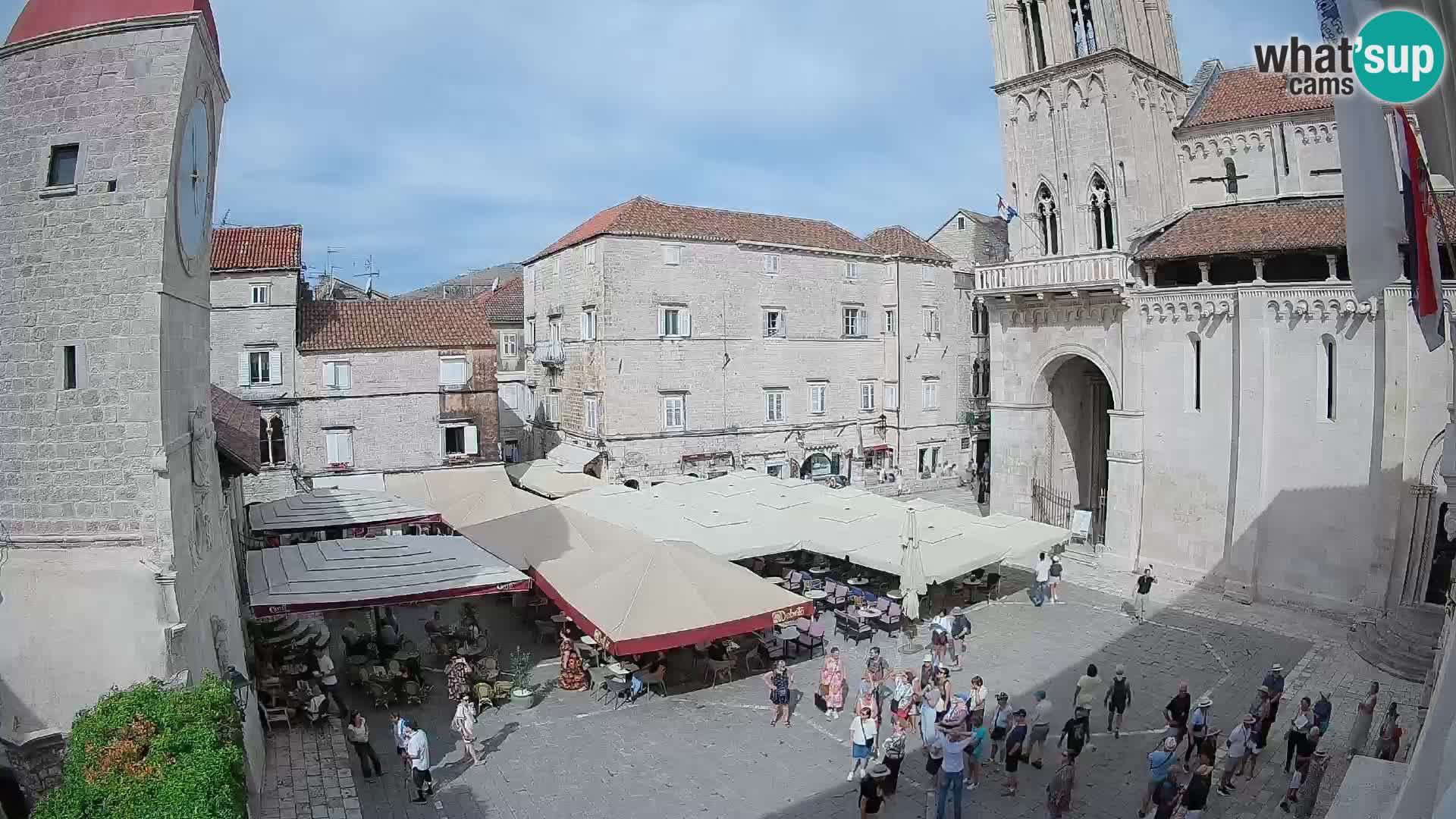 Cámara web en vivo Trogir – Catedral de San Lorenzo – Livecam Croacia