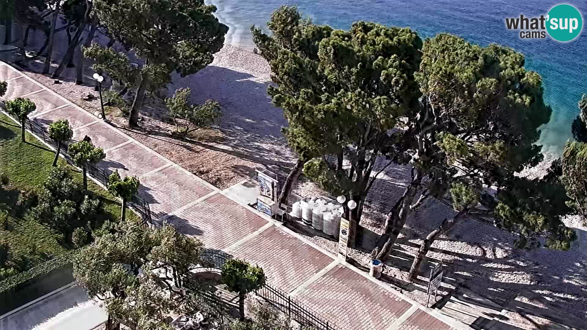 Tučepi web kamera – Hotel Tamaris – Dalmacija