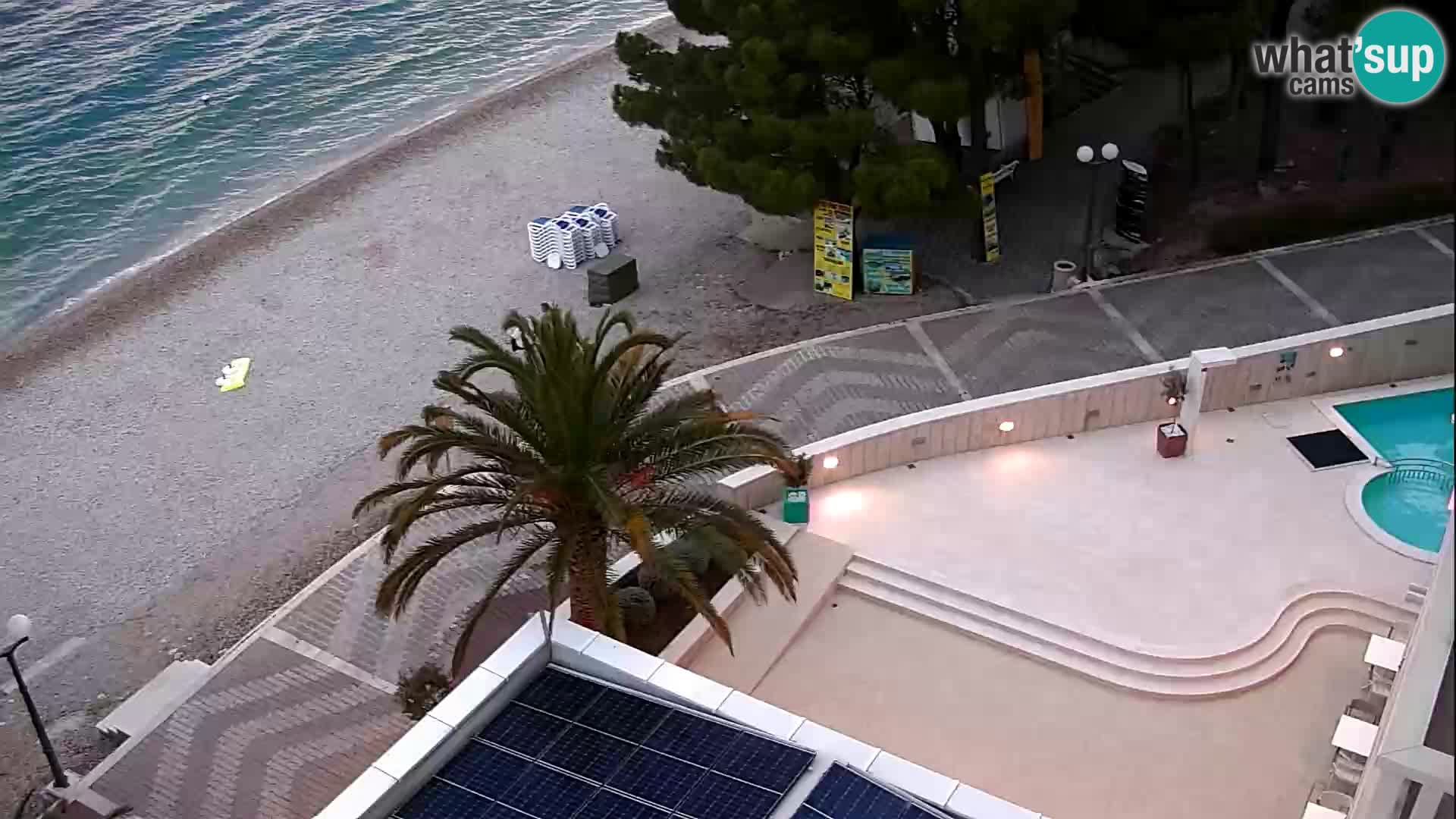 Webcam Tučepi – Dalmatia live Croatia – Hotel Tamaris