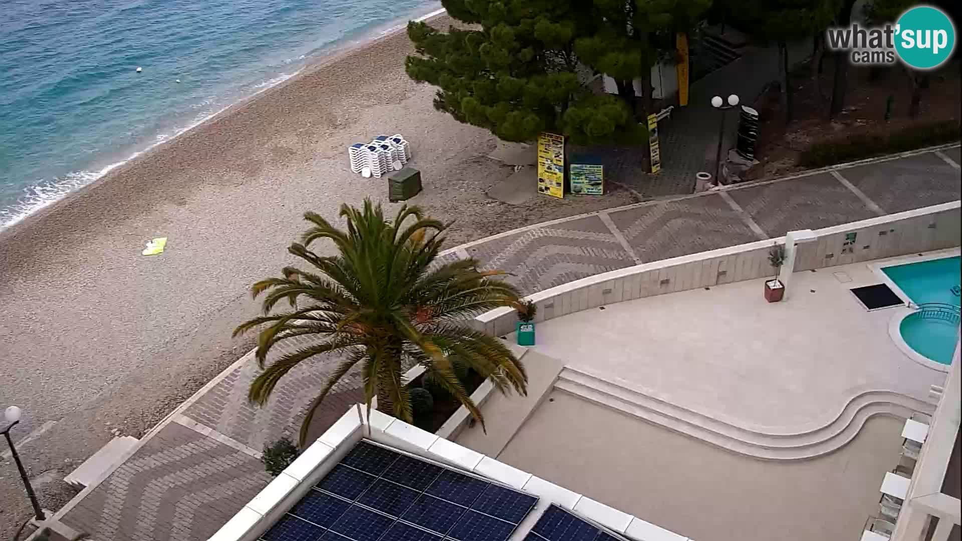 Webcam Tučepi – Dalmatia live Croatia – Hotel Tamaris