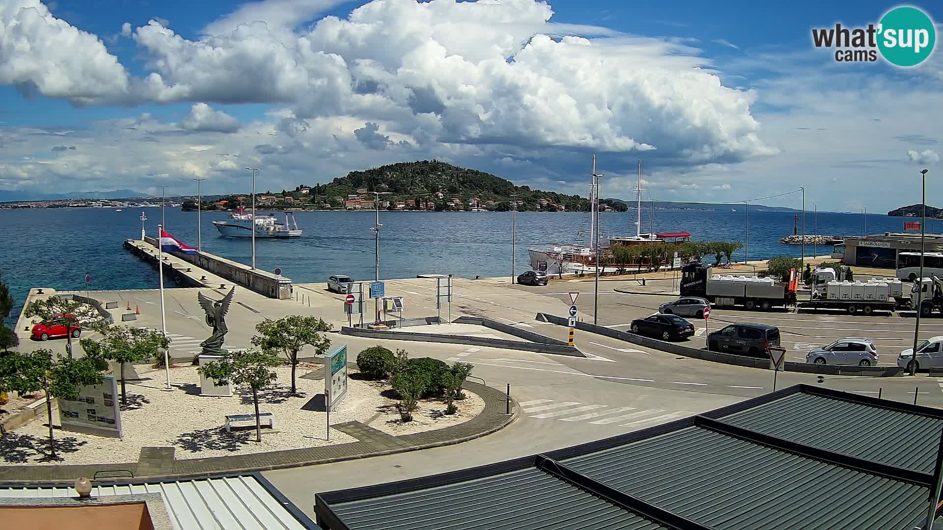 UGLJAN Webcam – Preko-Fähre nach Zadar