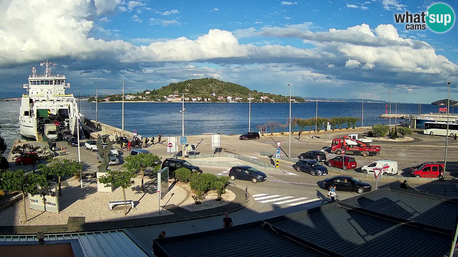 UGLJAN Webcam – Preko-Fähre nach Zadar