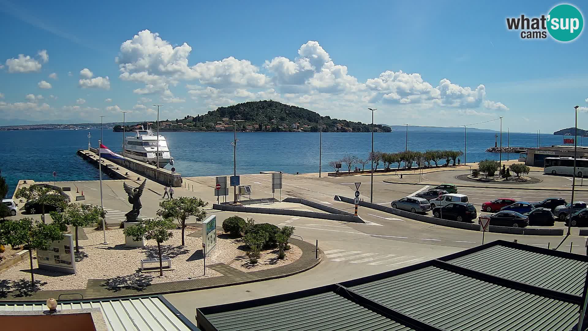 Webcam Ugljan – Preko Ferry to Zadar