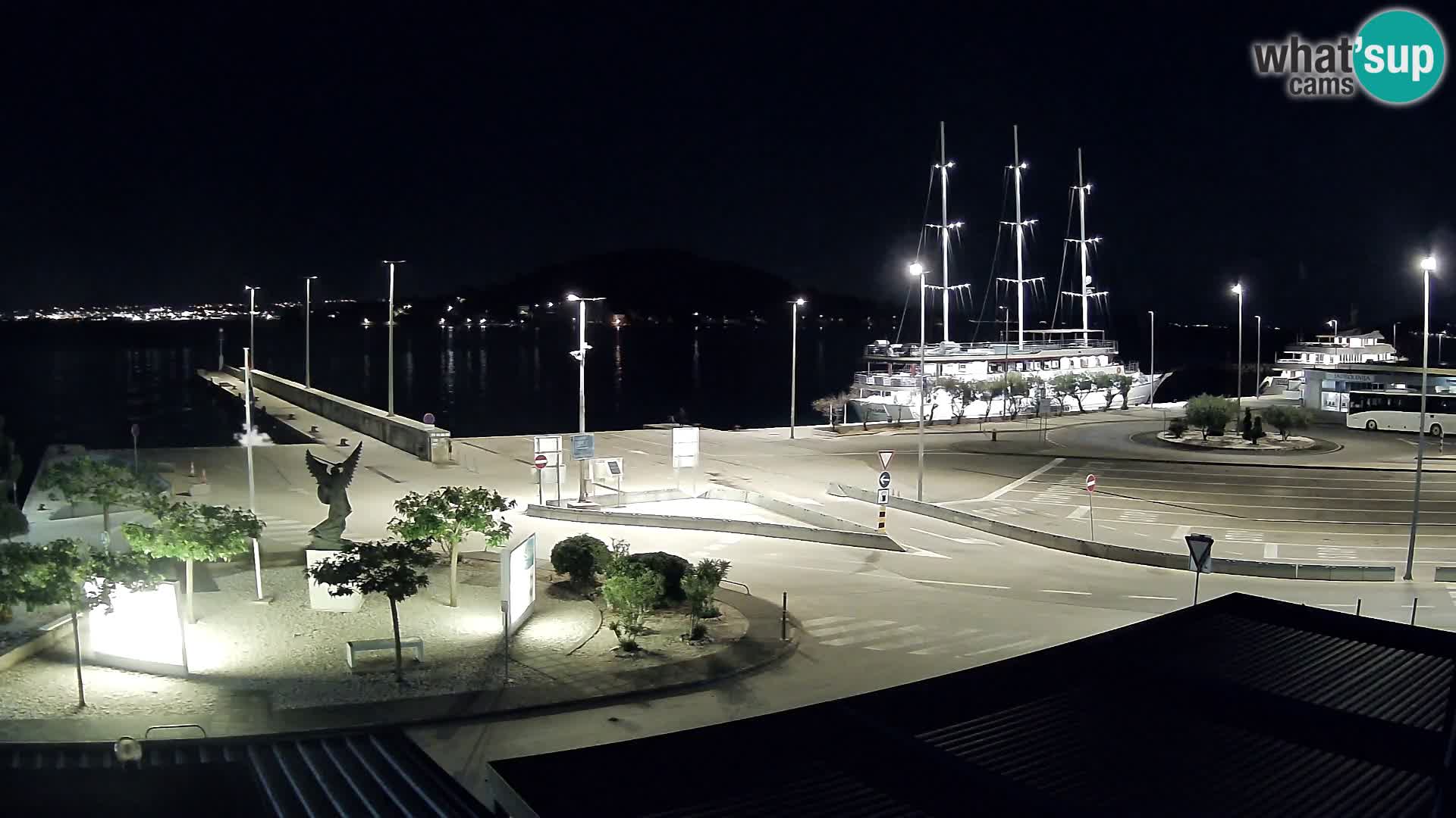 Webcam Ugliano – terminal traghetto da Preko a Zara