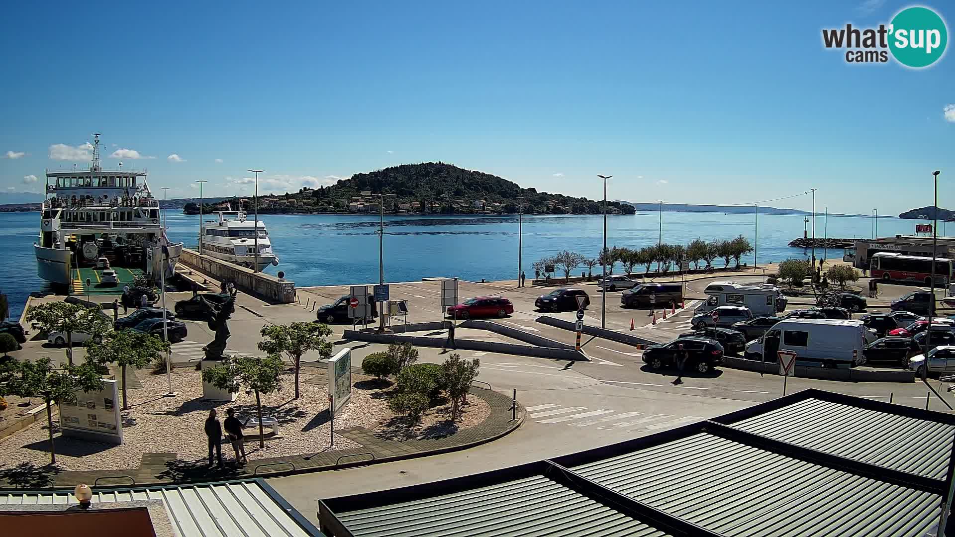 Web cam UGLJAN – Ferry de Preko à Zadar