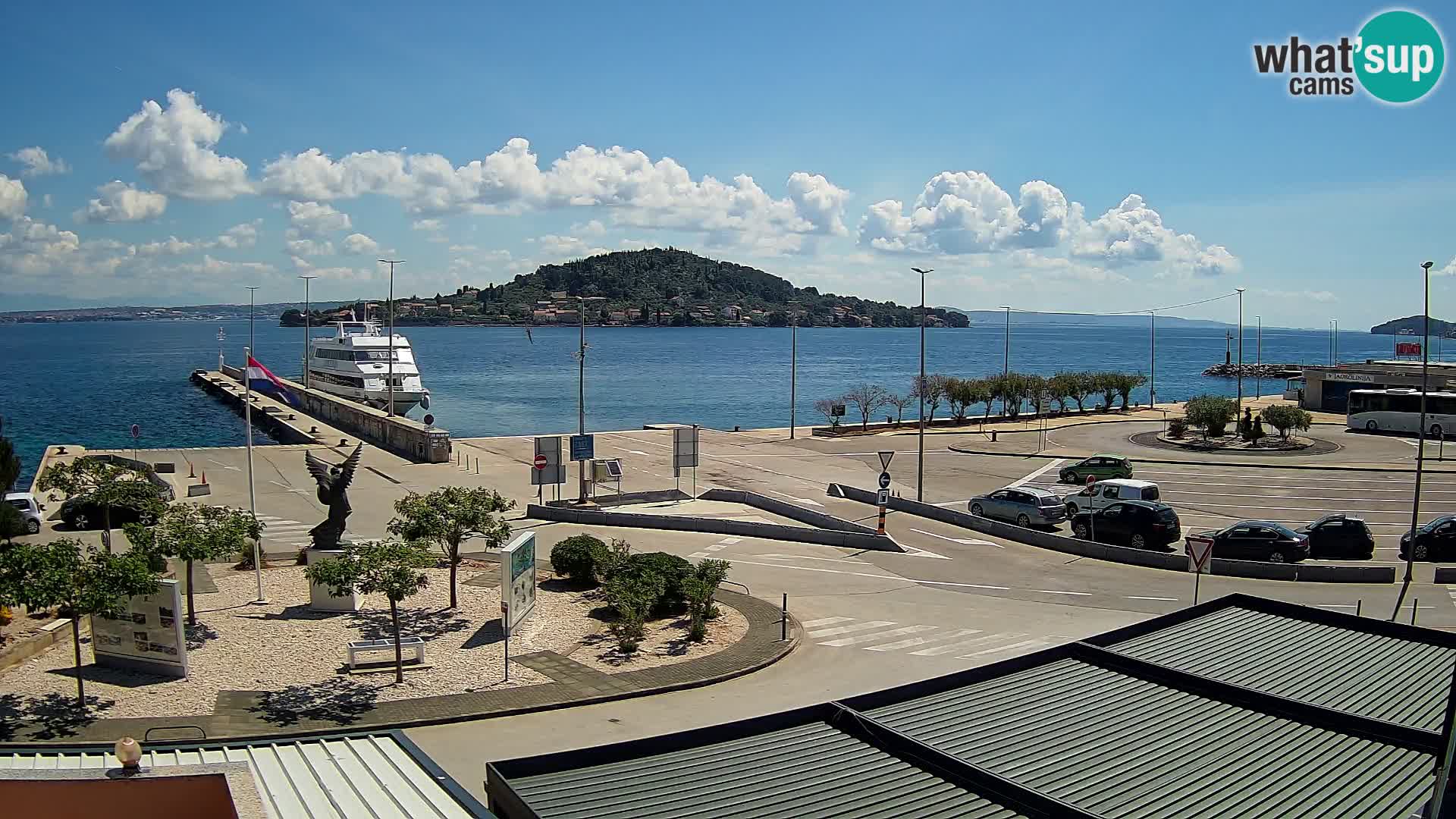 Cámara web UGLJAN – Transportar de Preko a Zadar