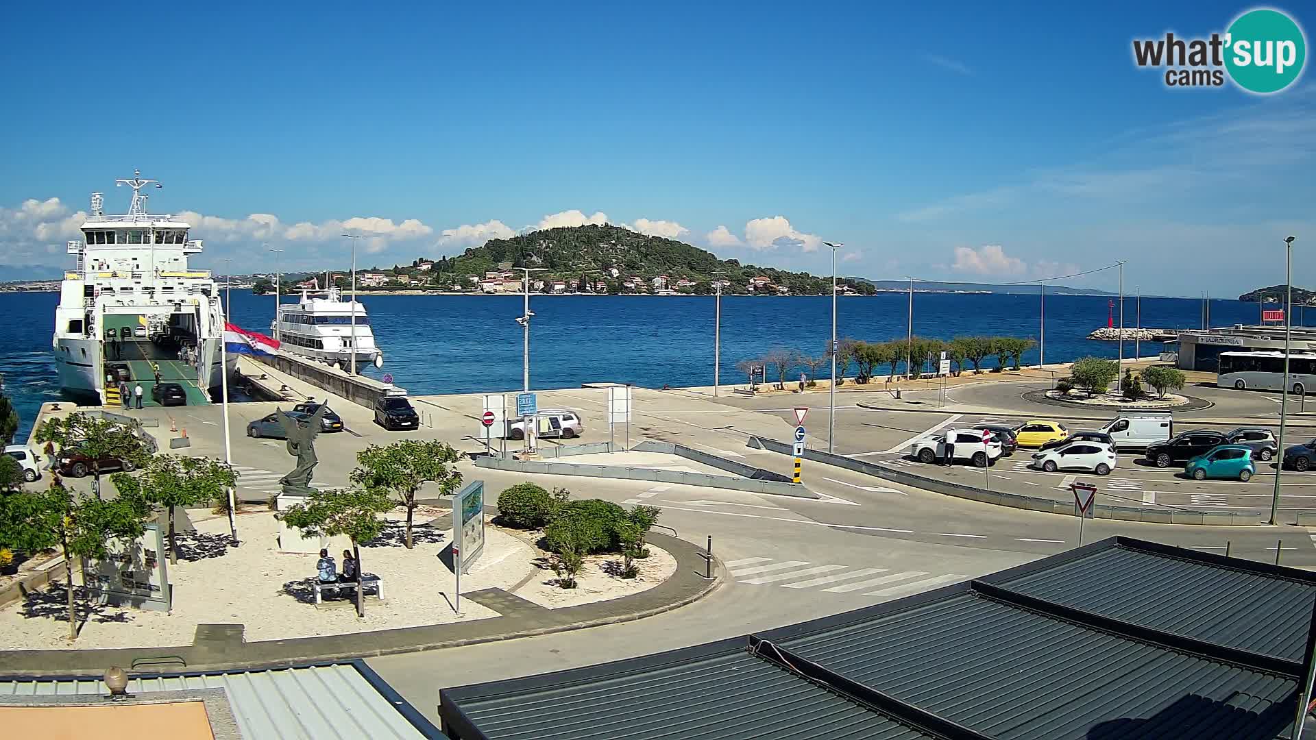 UGLJAN Webcam – Preko-Fähre nach Zadar