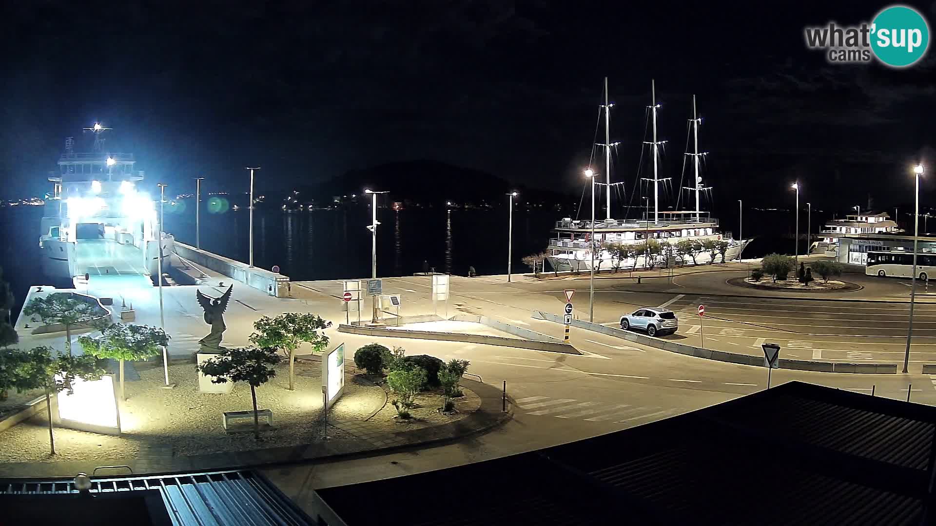 Webcam Ugliano – terminal traghetto da Preko a Zara