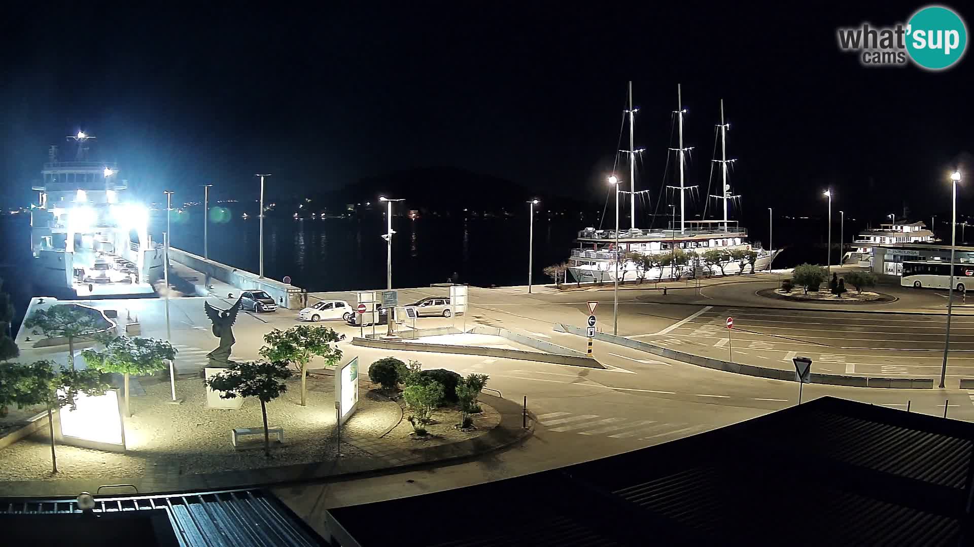 Webcam Ugljan – Preko Ferry to Zadar