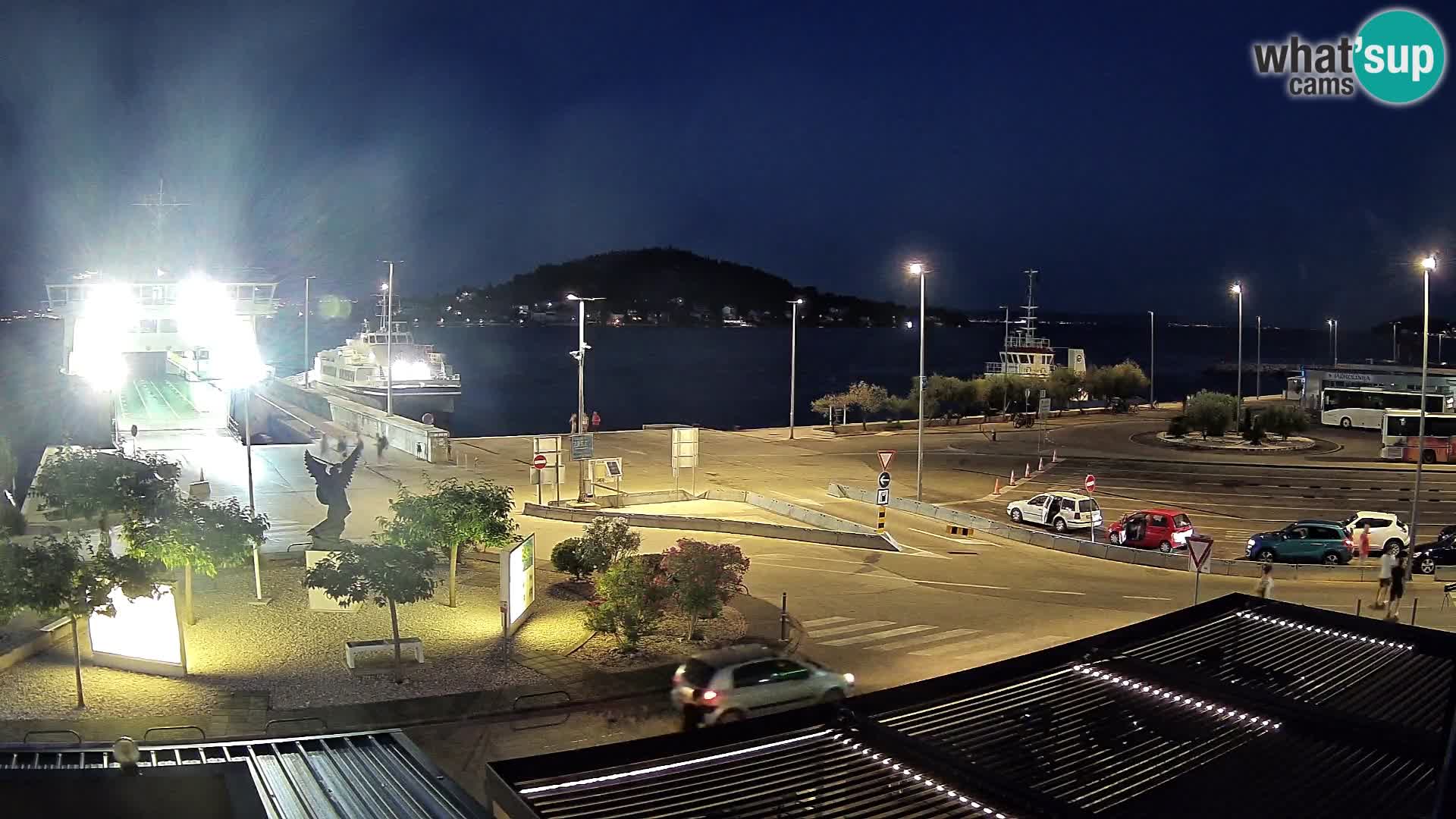 Webcam Ugliano – terminal traghetto da Preko a Zara