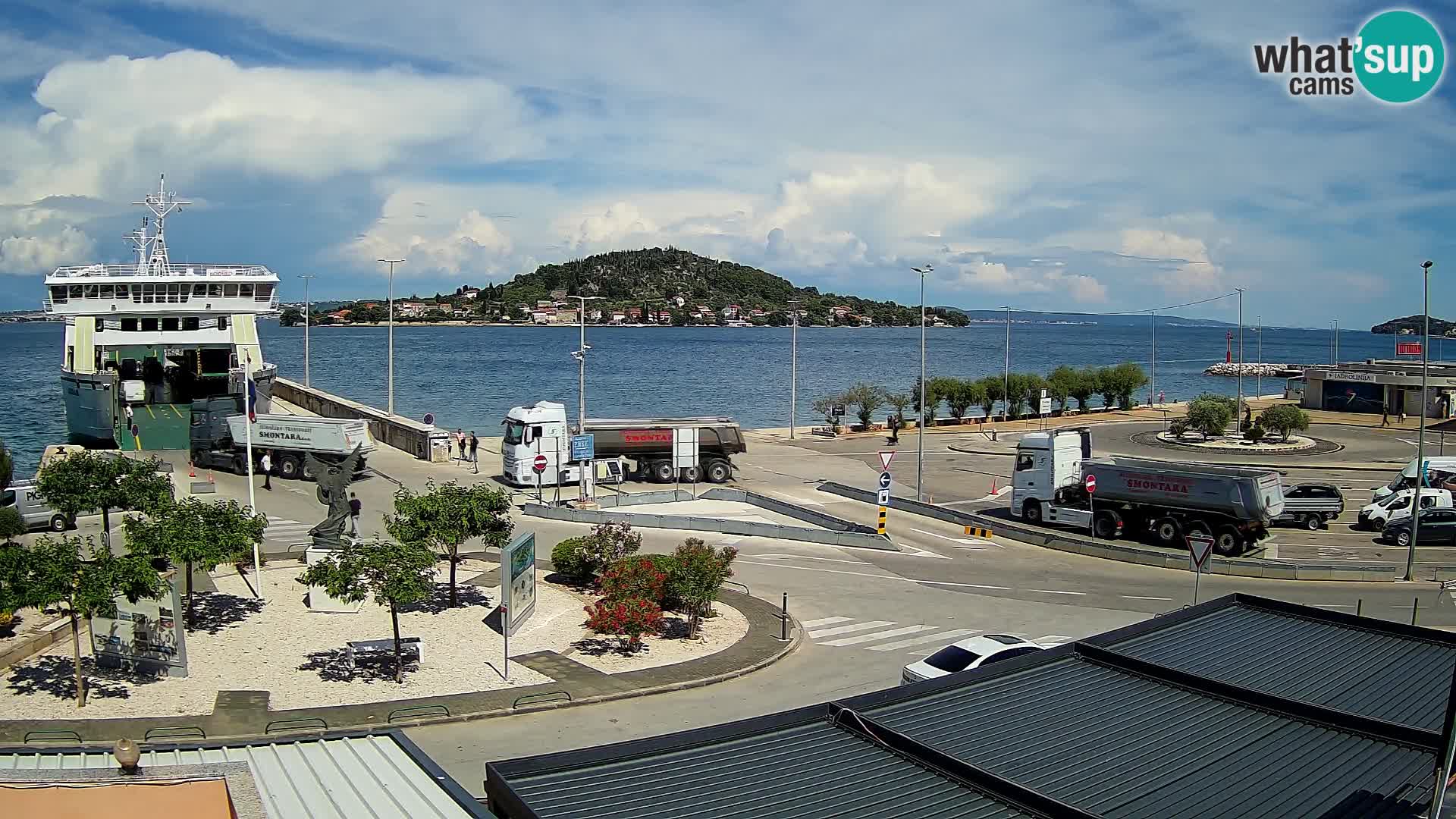 Web cam UGLJAN – Ferry de Preko à Zadar
