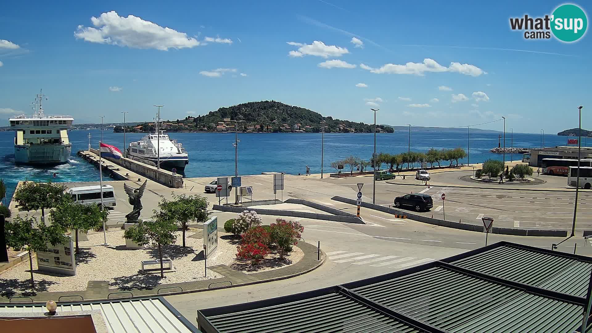Cámara web UGLJAN – Transportar de Preko a Zadar