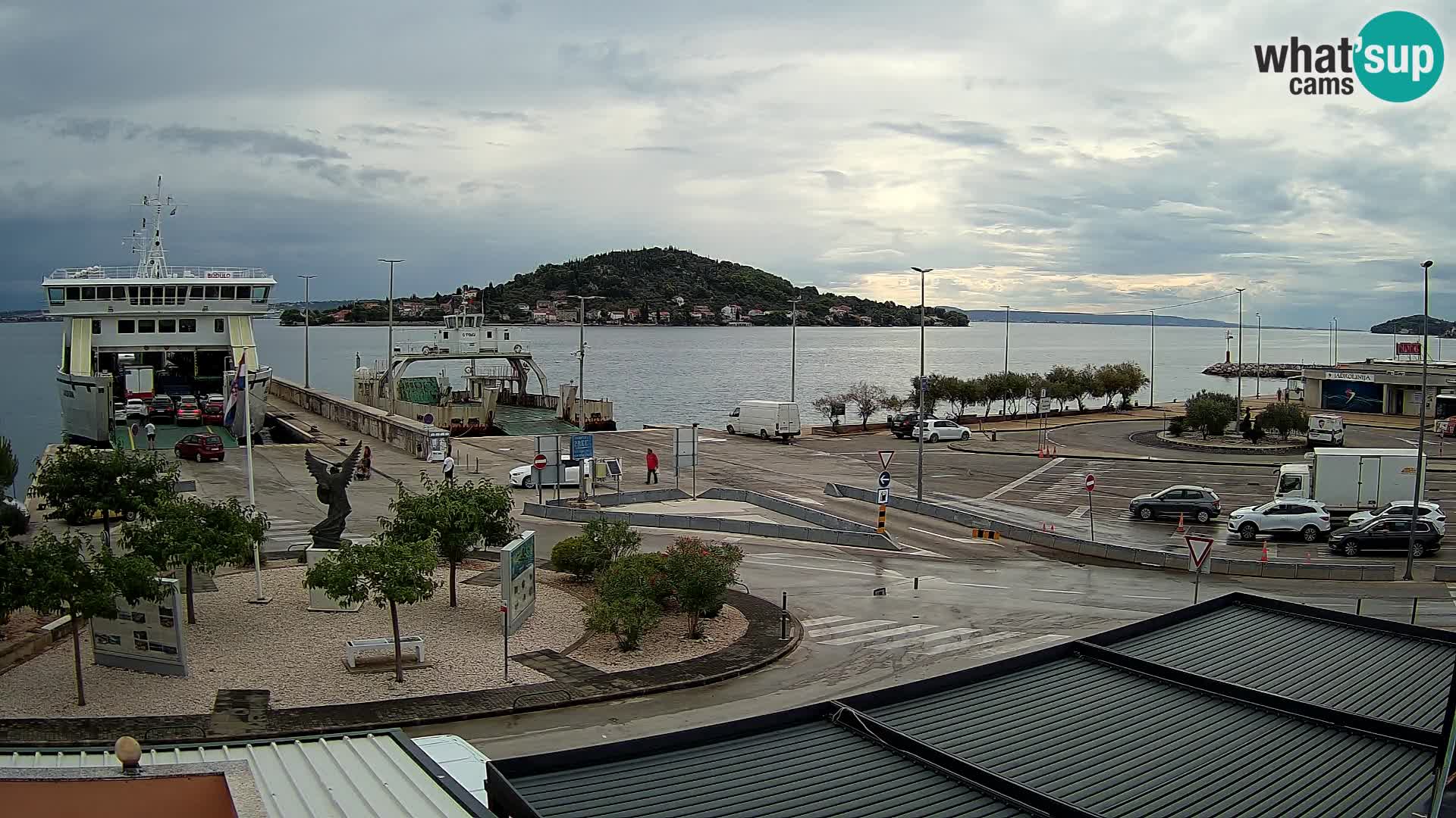 Webcam Ugljan – Preko Ferry to Zadar