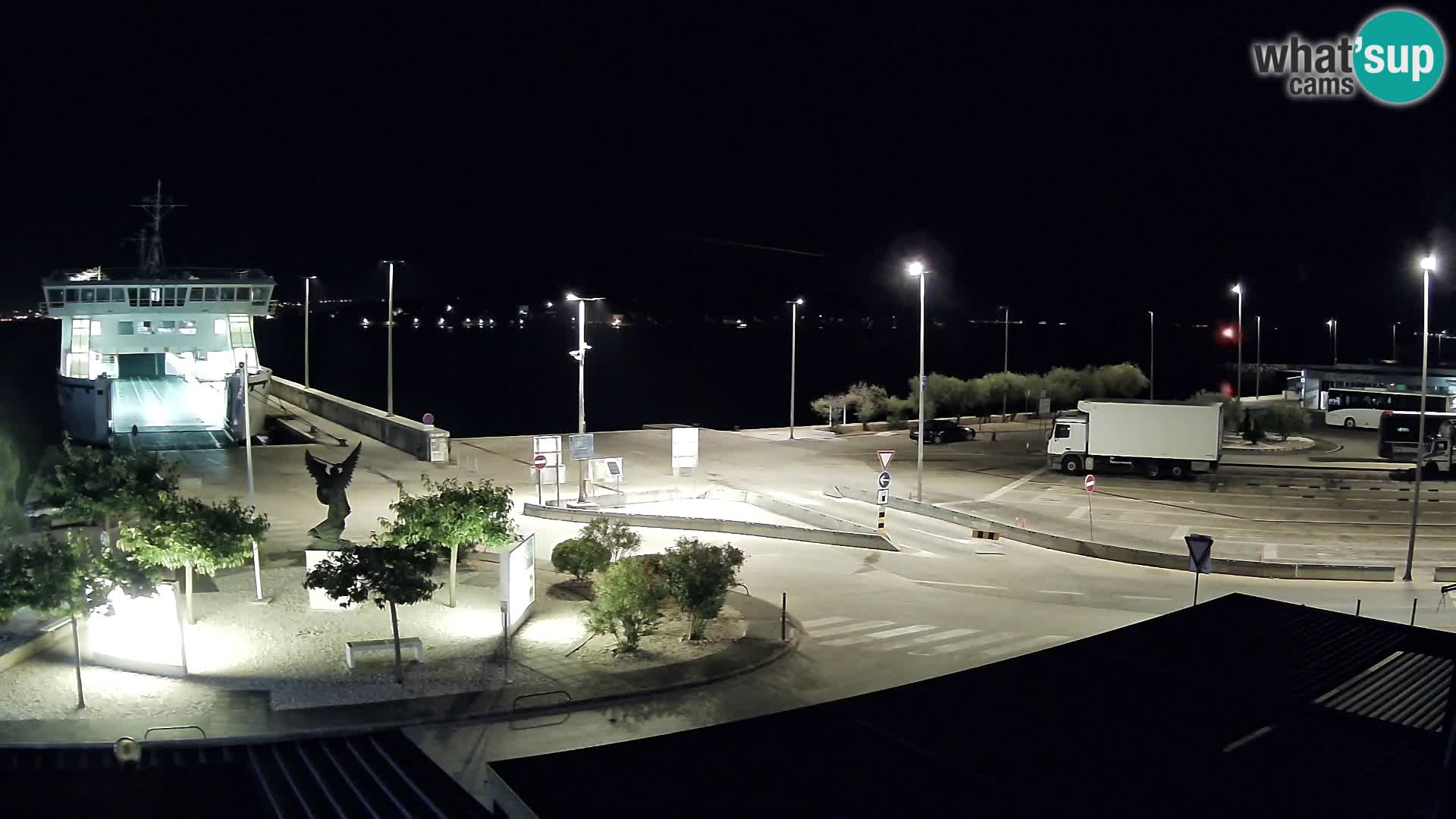 Webcam Ugljan – Preko Ferry to Zadar