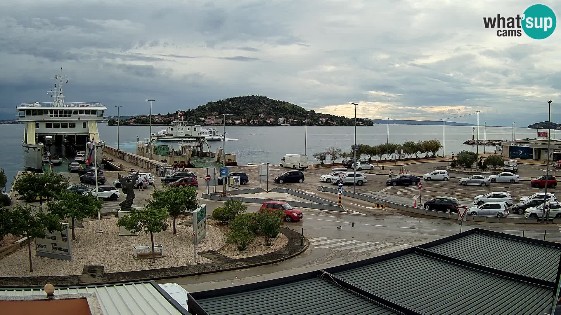 Webcam Ugljan – Preko Ferry to Zadar