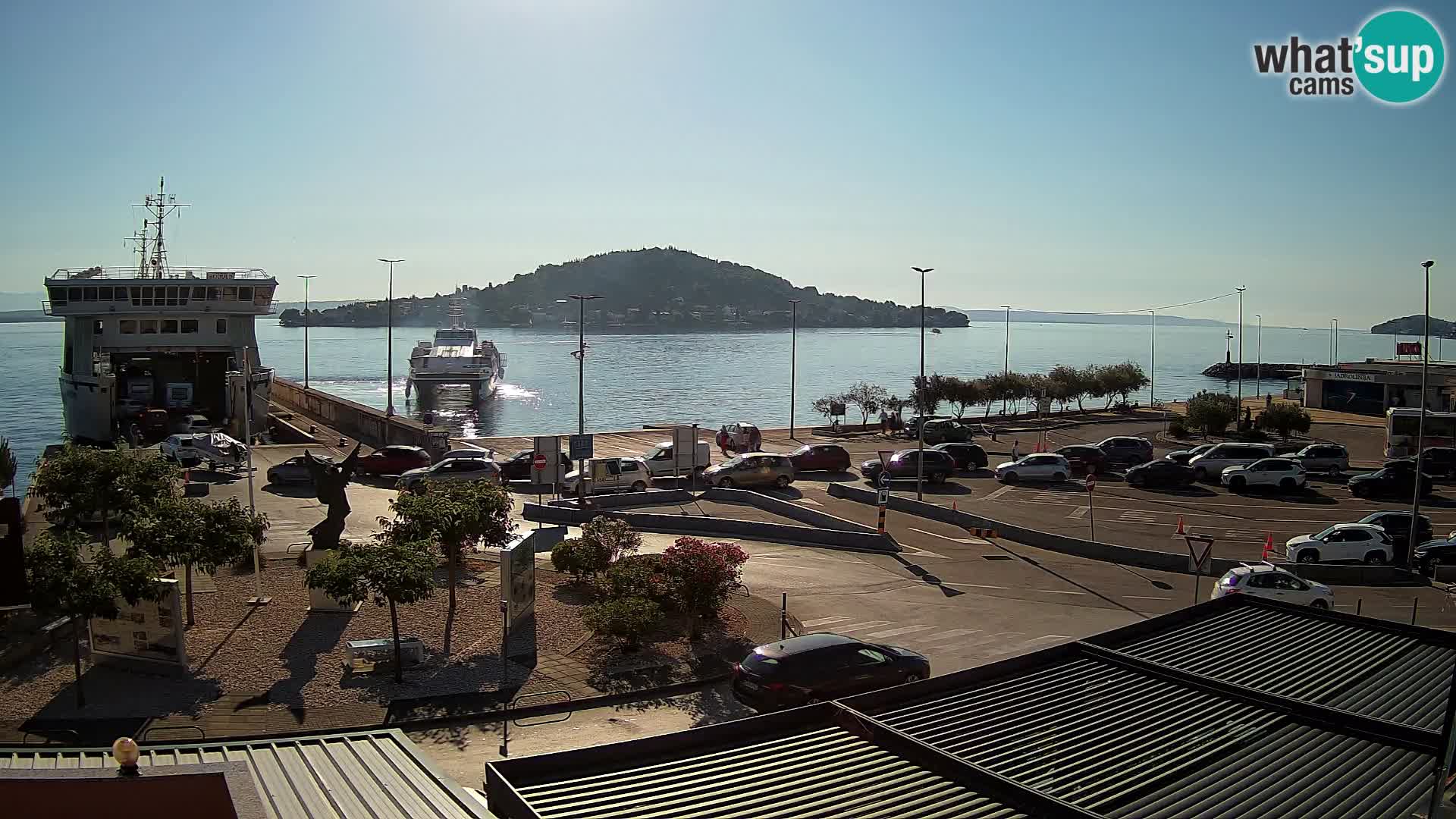Webcam Ugljan – Preko Ferry to Zadar