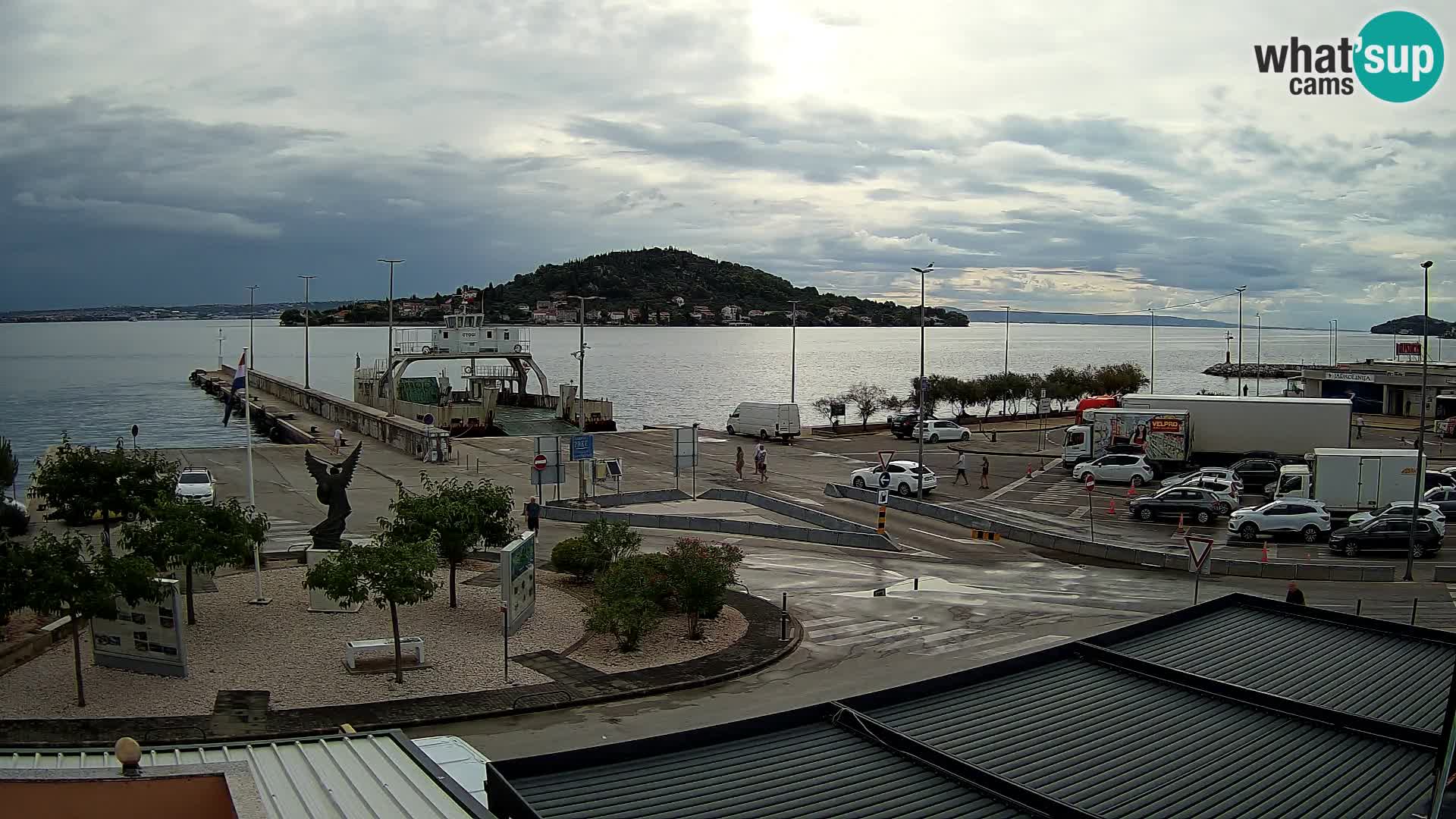 Web cam UGLJAN – Ferry de Preko à Zadar