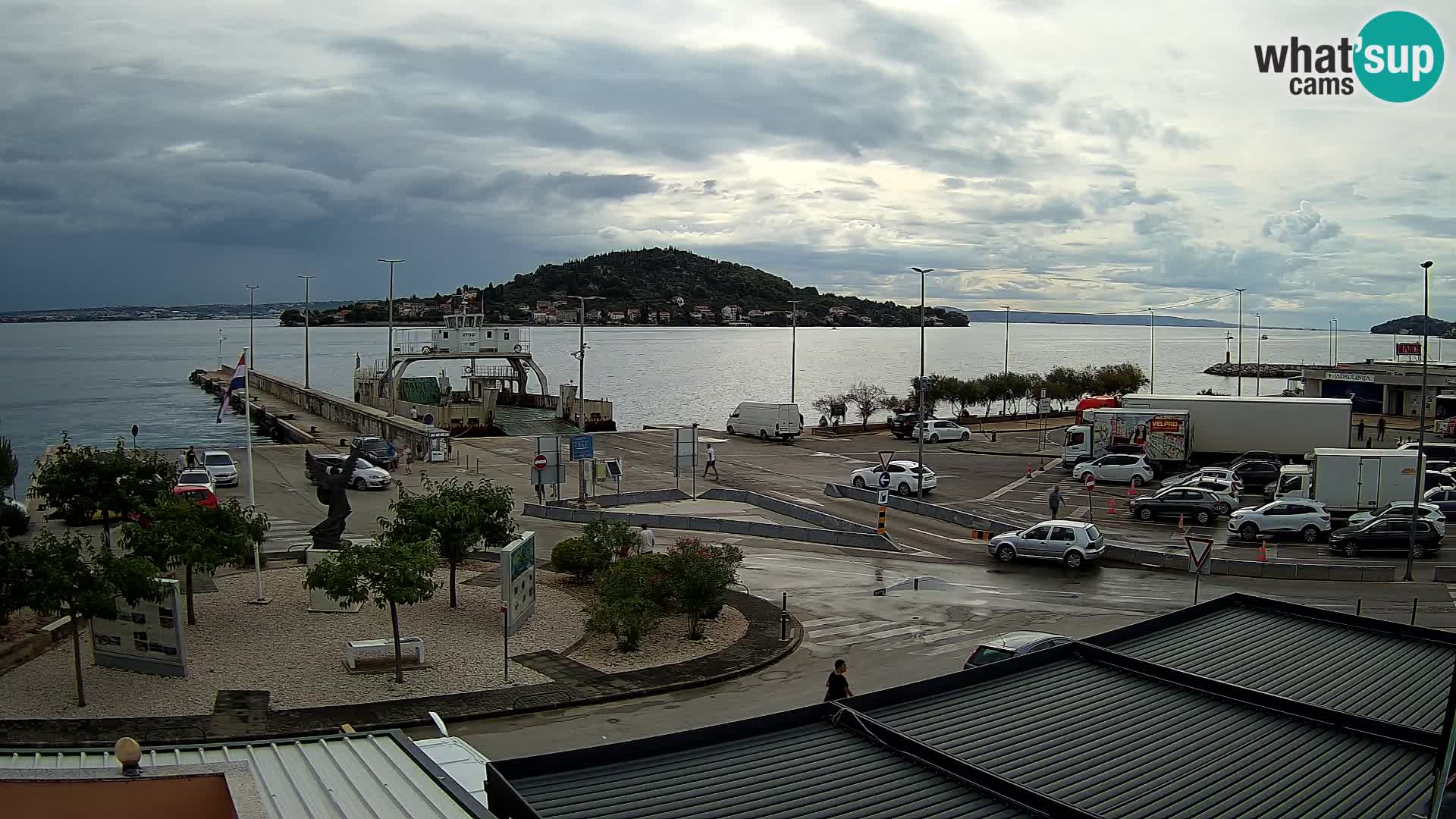 Webcam Ugljan – Preko Ferry to Zadar