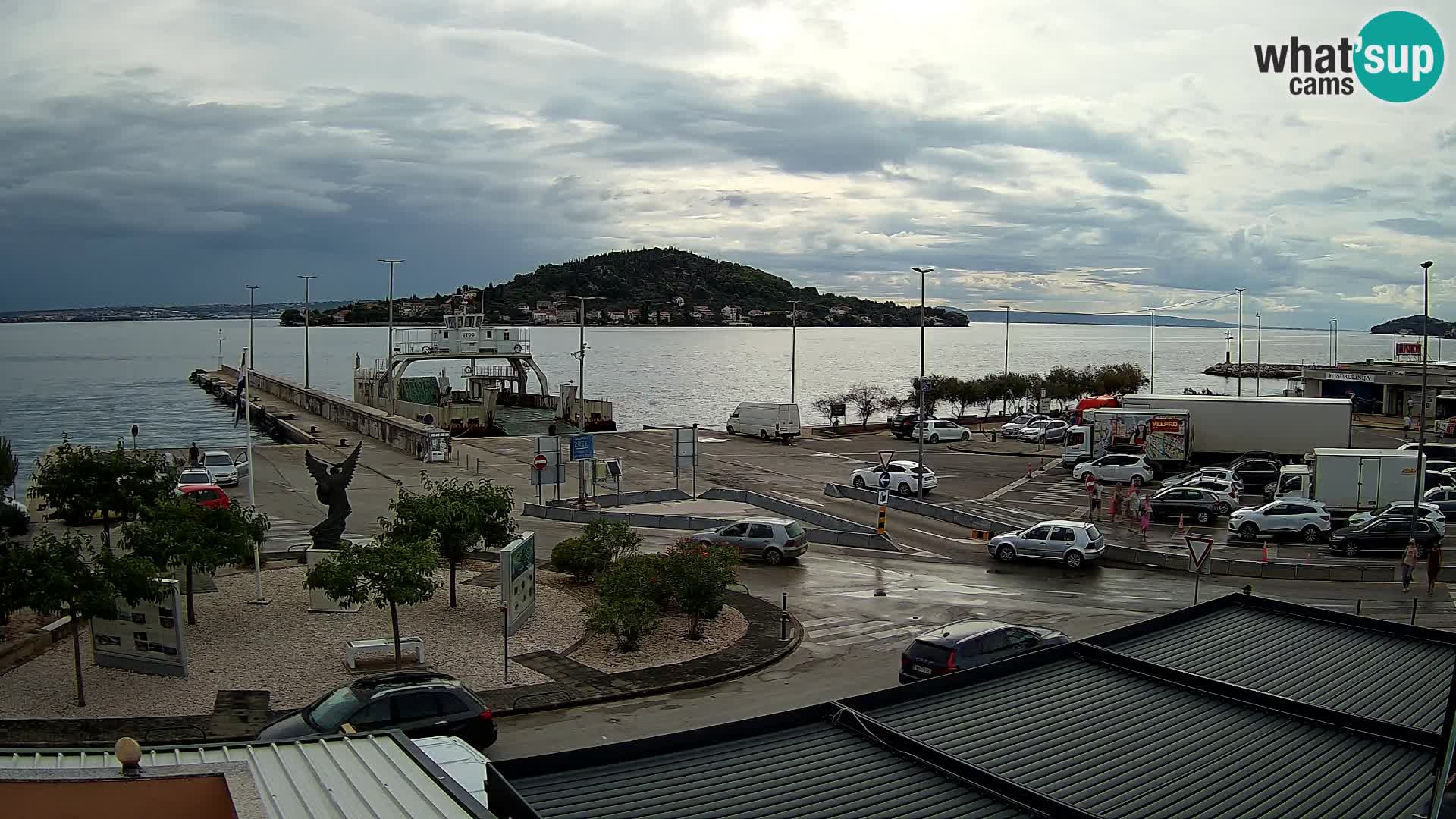 Webcam Ugljan – Preko Ferry to Zadar