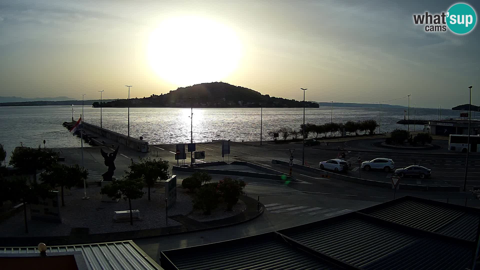 Webcam Ugljan – Preko Ferry to Zadar