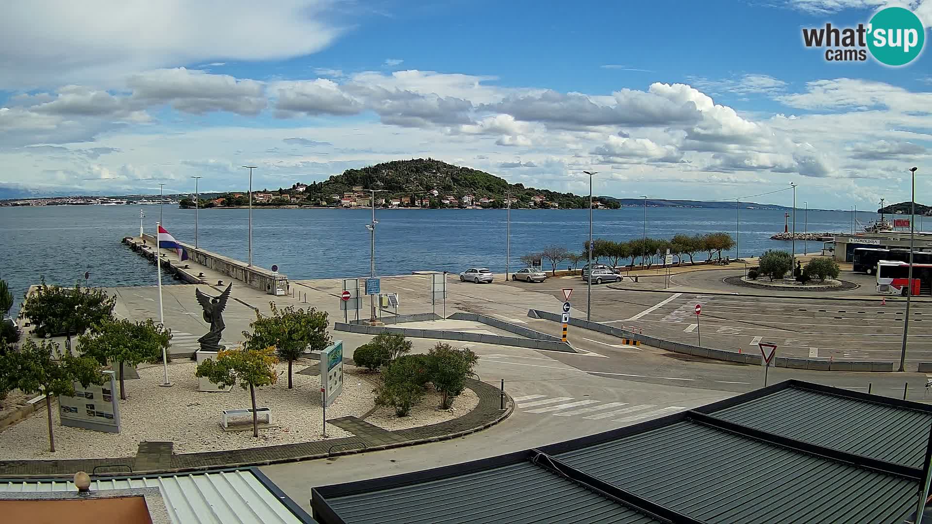 Webcam Ugljan – Preko Ferry to Zadar