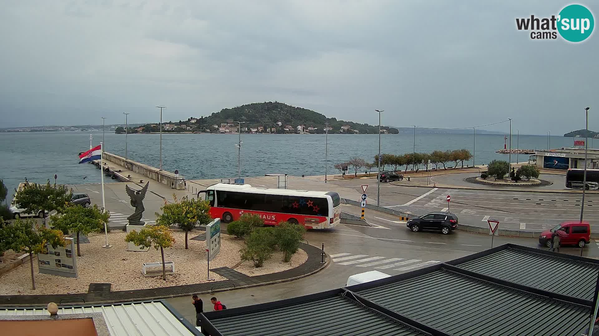 Webcam Ugljan – Preko Ferry to Zadar