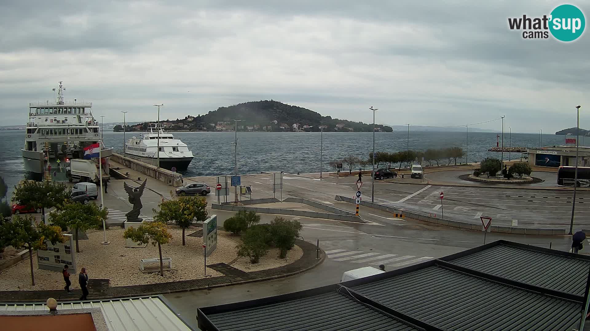 Web cam UGLJAN – Ferry de Preko à Zadar