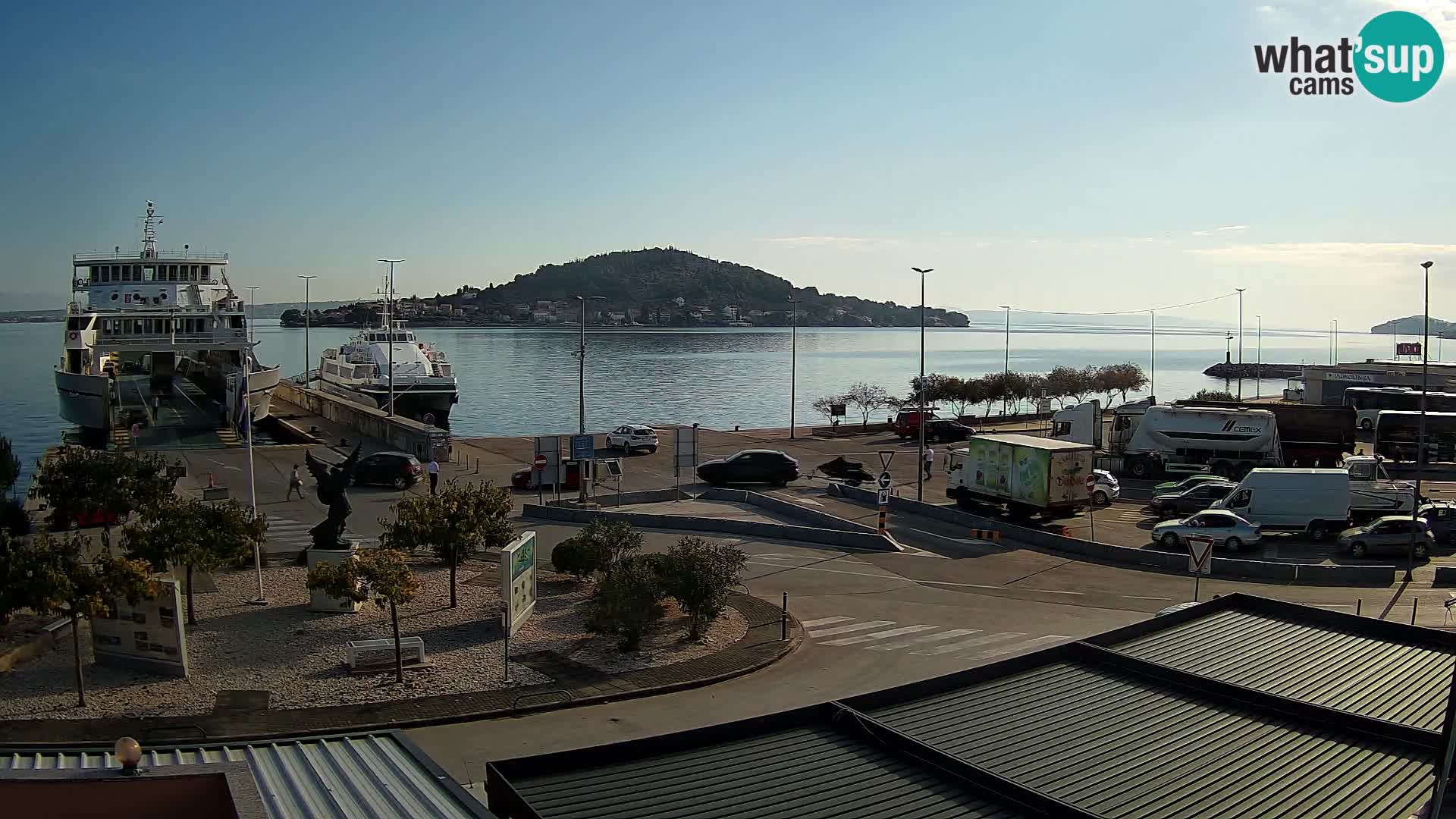 Webcam Ugljan – Preko Ferry to Zadar