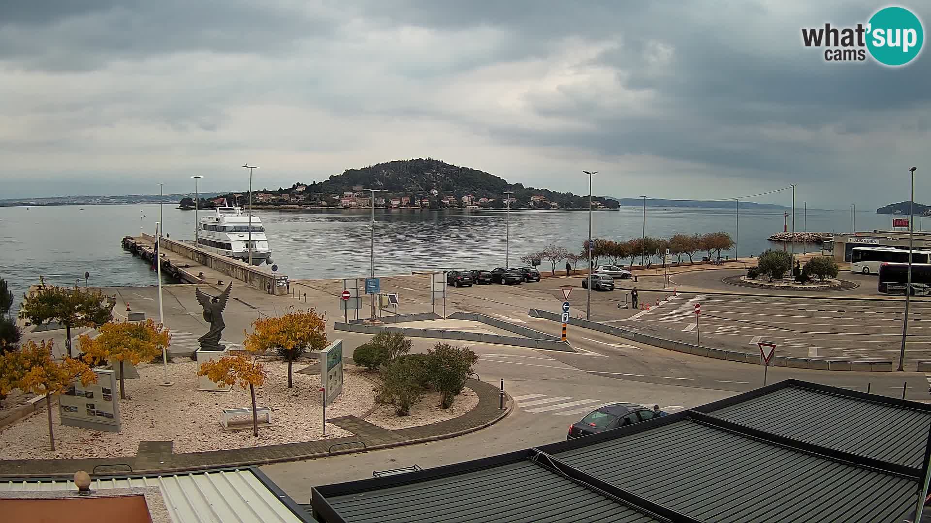 Webcam Ugljan – Preko Ferry to Zadar