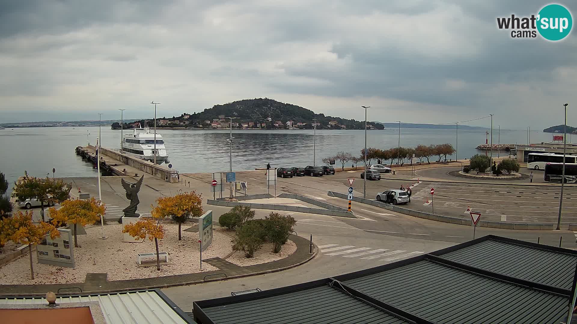 Webcam Ugljan – Preko Ferry to Zadar