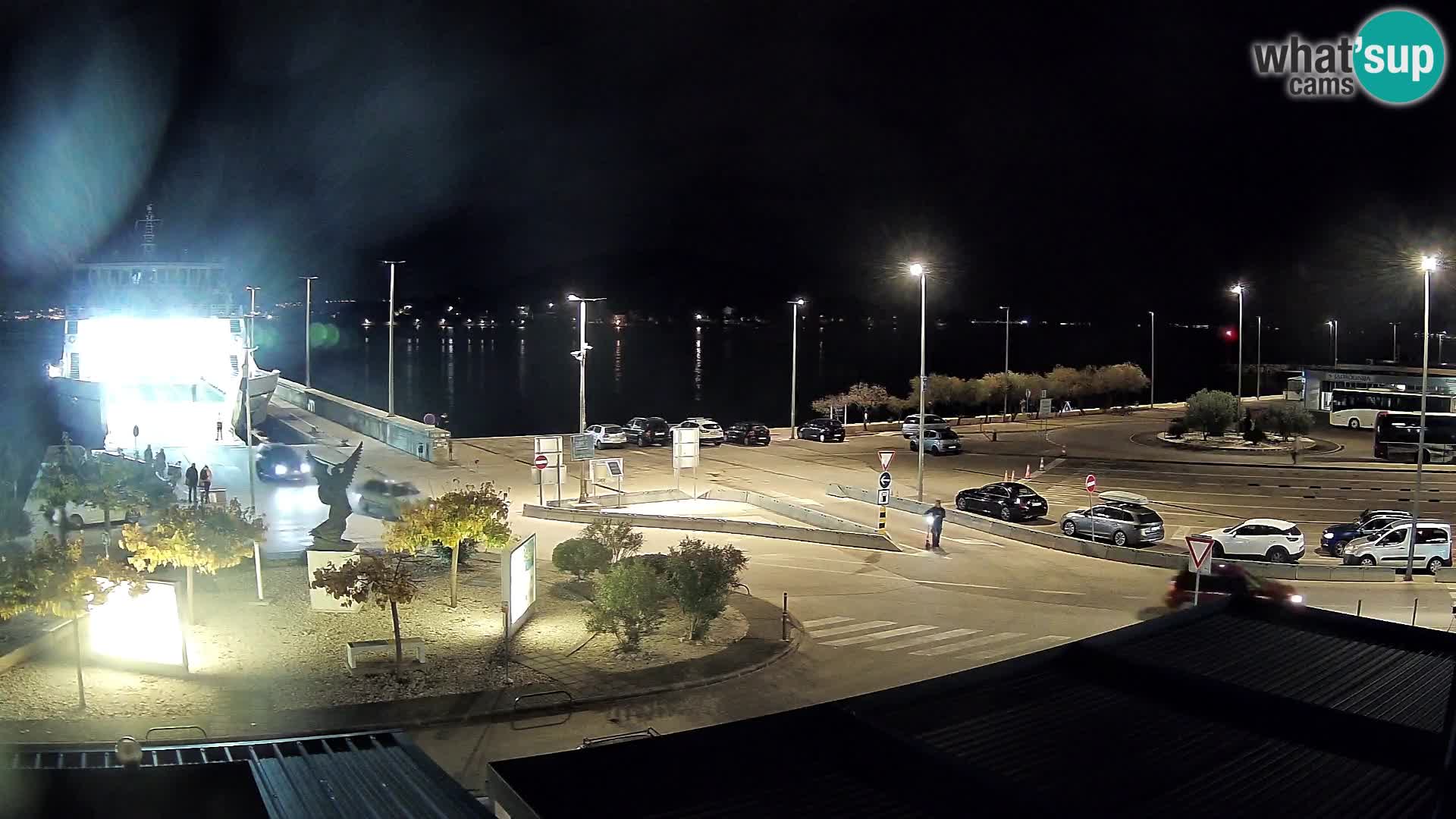 Webcam Ugljan – Preko Ferry to Zadar