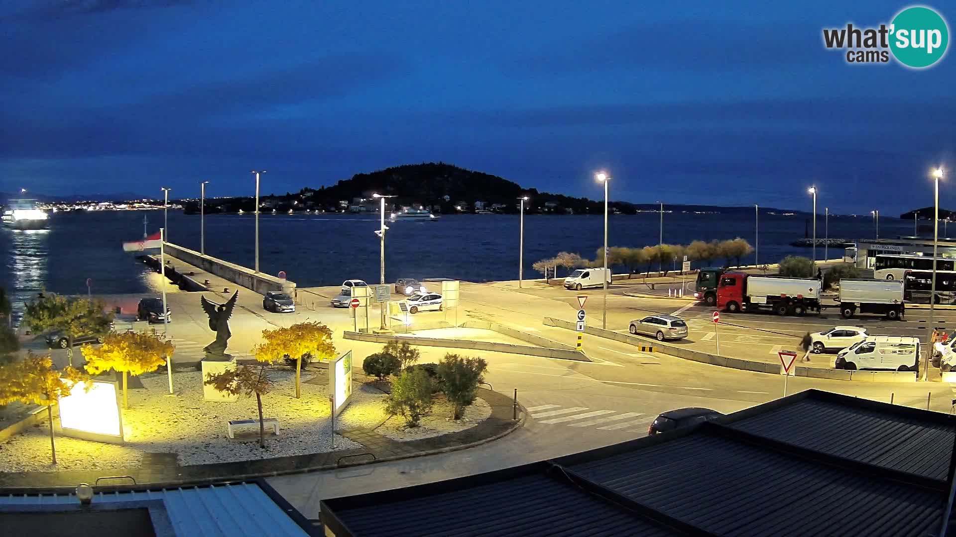 UGLJAN Webcam – Preko-Fähre nach Zadar