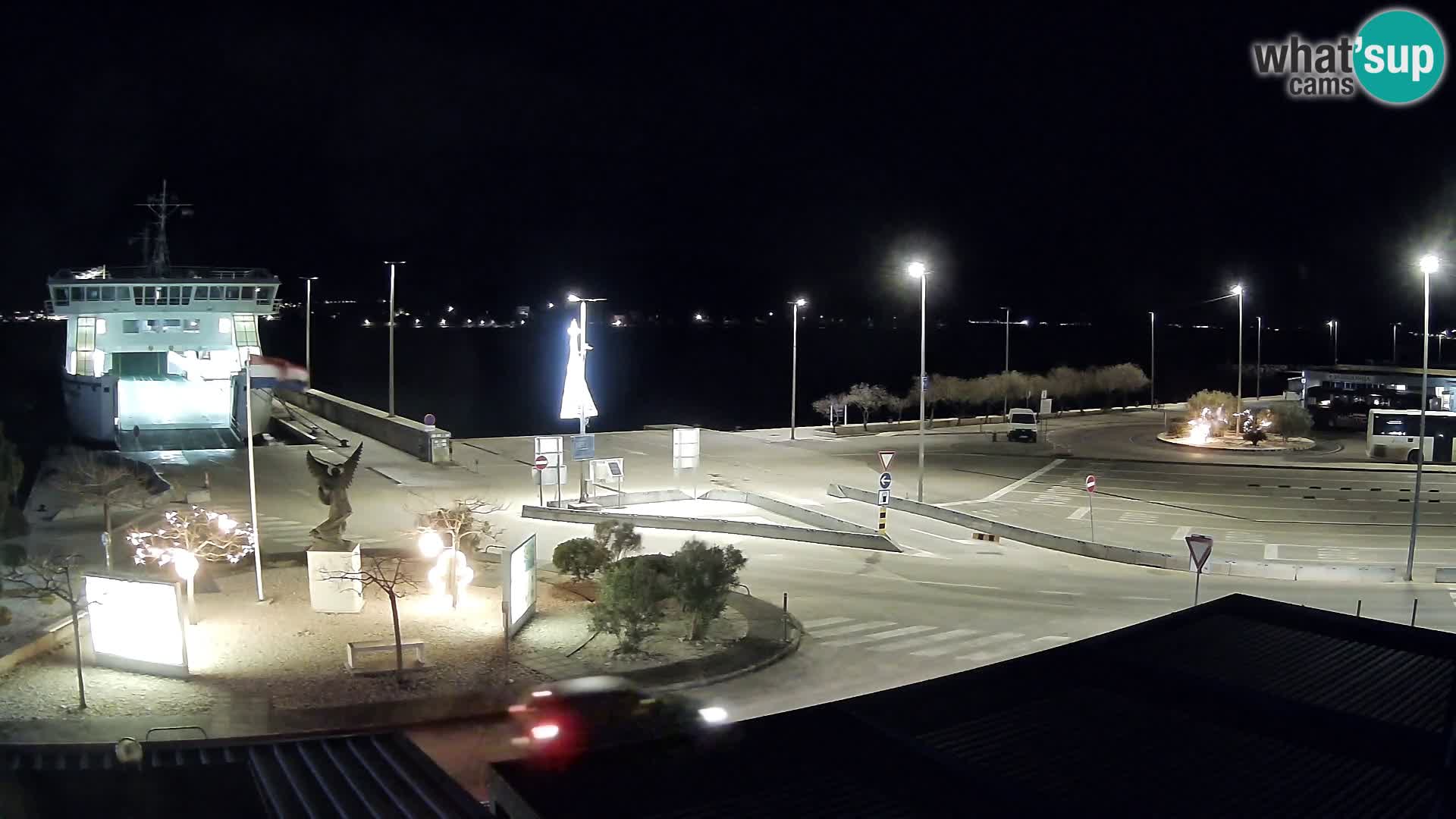 Webcam Ugljan – Preko Ferry to Zadar