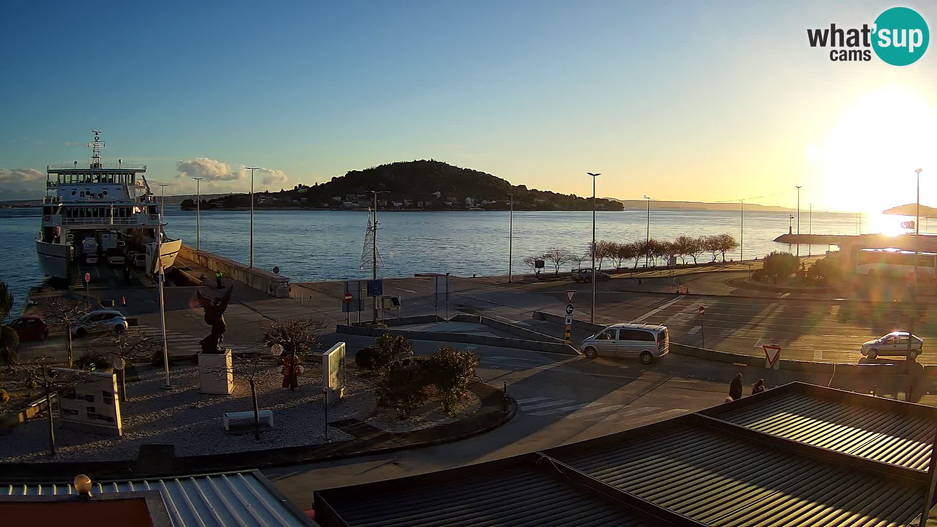 UGLJAN Webcam – Preko-Fähre nach Zadar