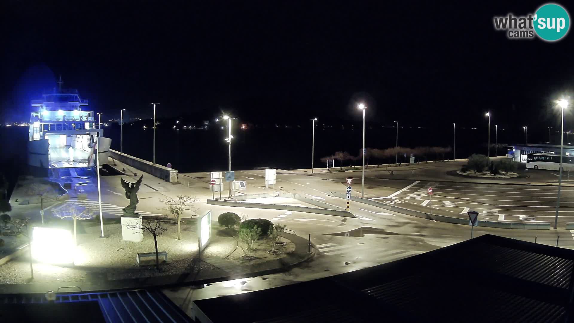 Webcam Ugljan – Preko Ferry to Zadar