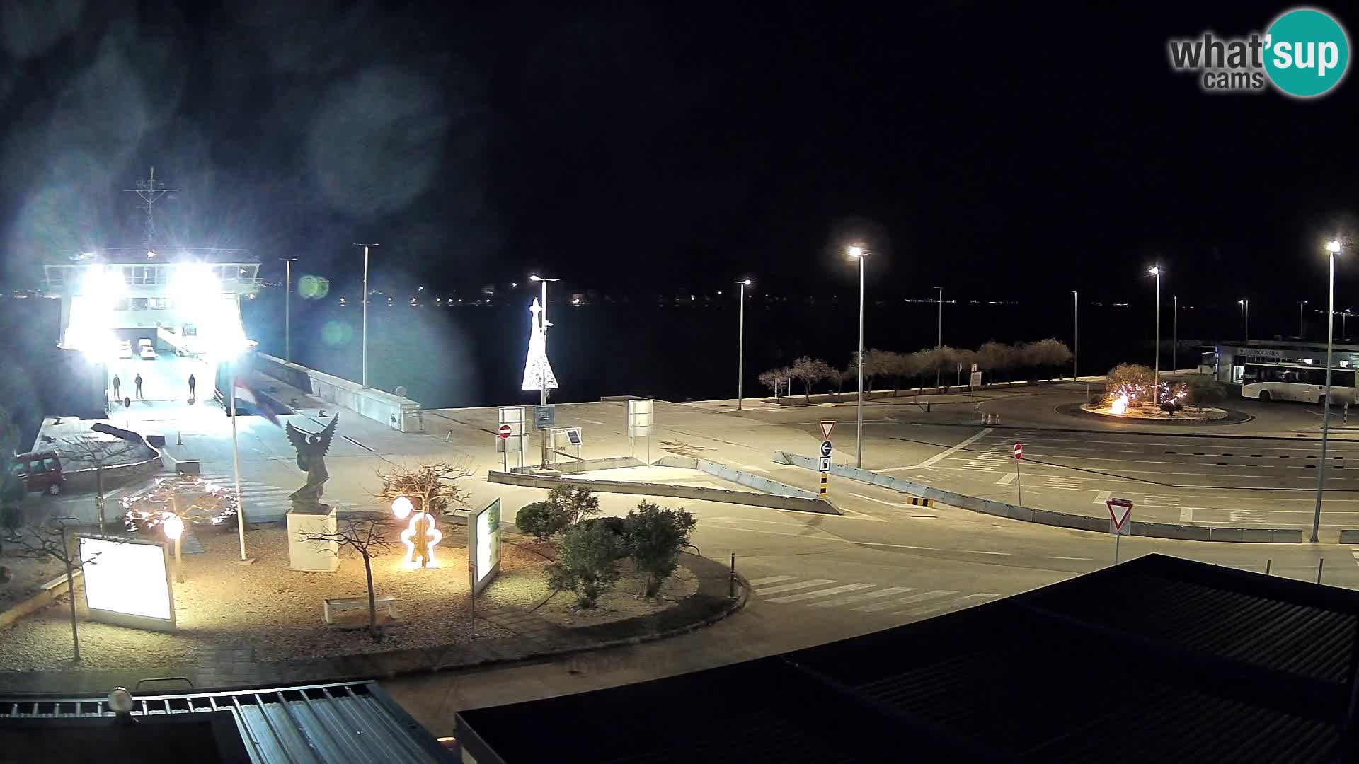 Webcam Ugljan – Preko Ferry to Zadar