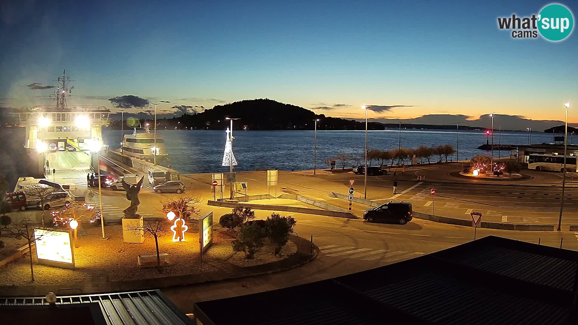 Webcam Ugljan – Preko Ferry to Zadar