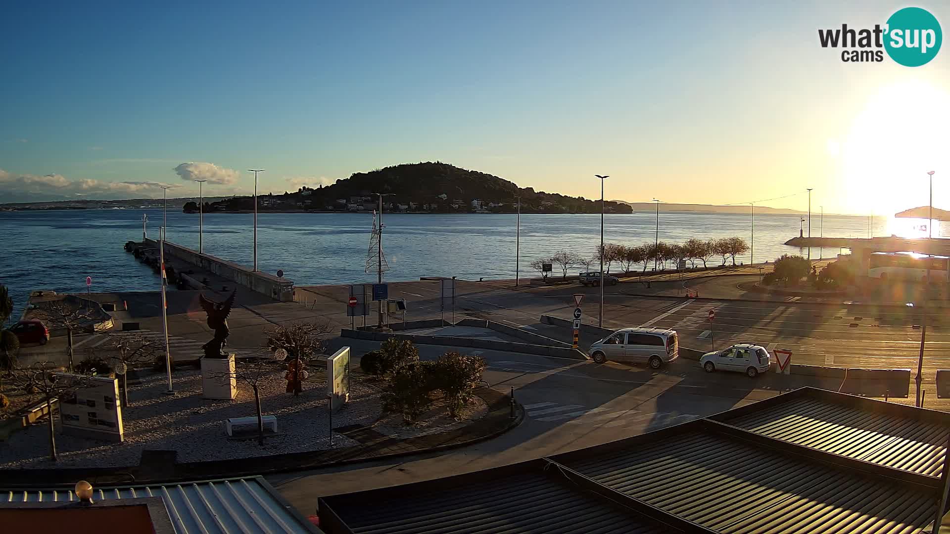 UGLJAN Webcam – Preko-Fähre nach Zadar