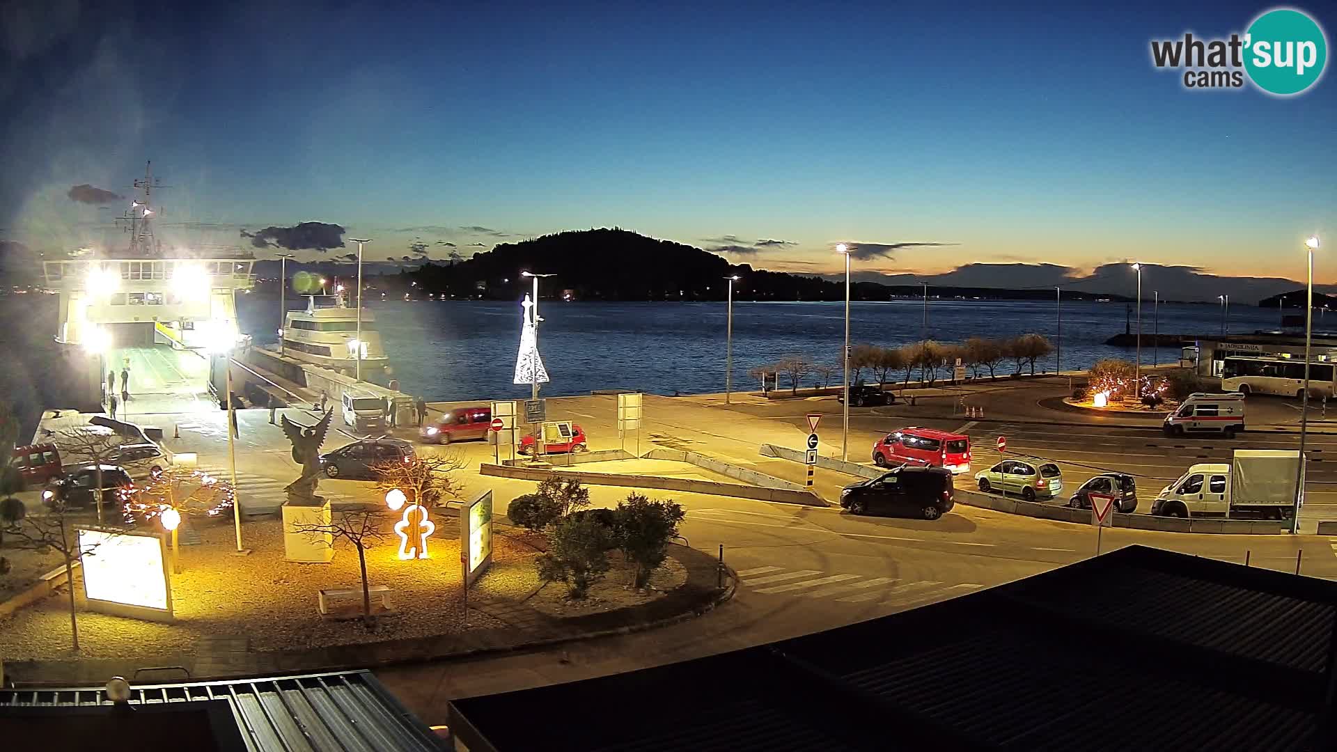 Webcam Ugljan – Preko Ferry to Zadar