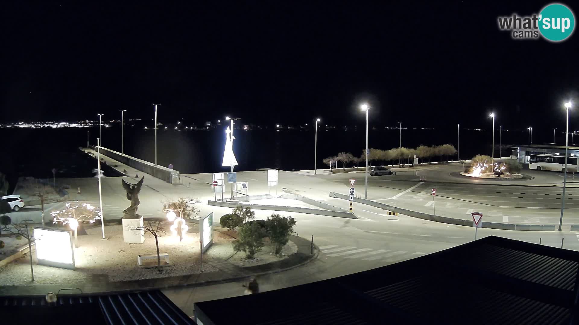 Webcam Ugljan – Preko Ferry to Zadar