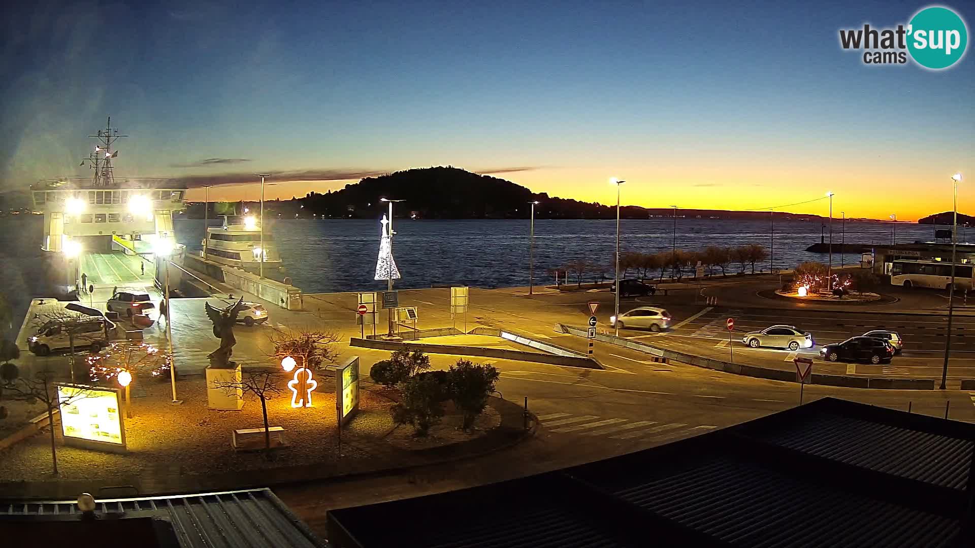 Webcam Ugljan – Preko Ferry to Zadar