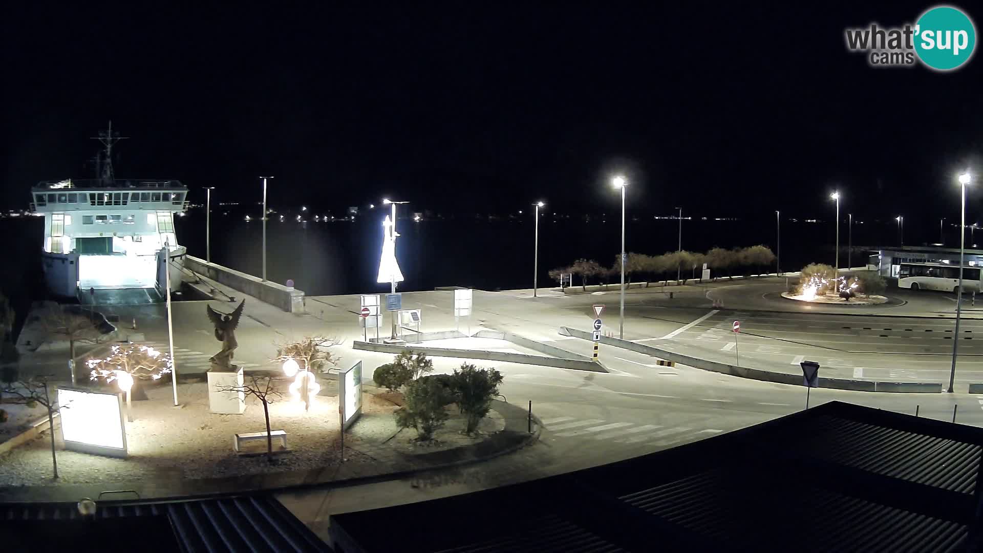 Webcam Ugljan – Preko Ferry to Zadar